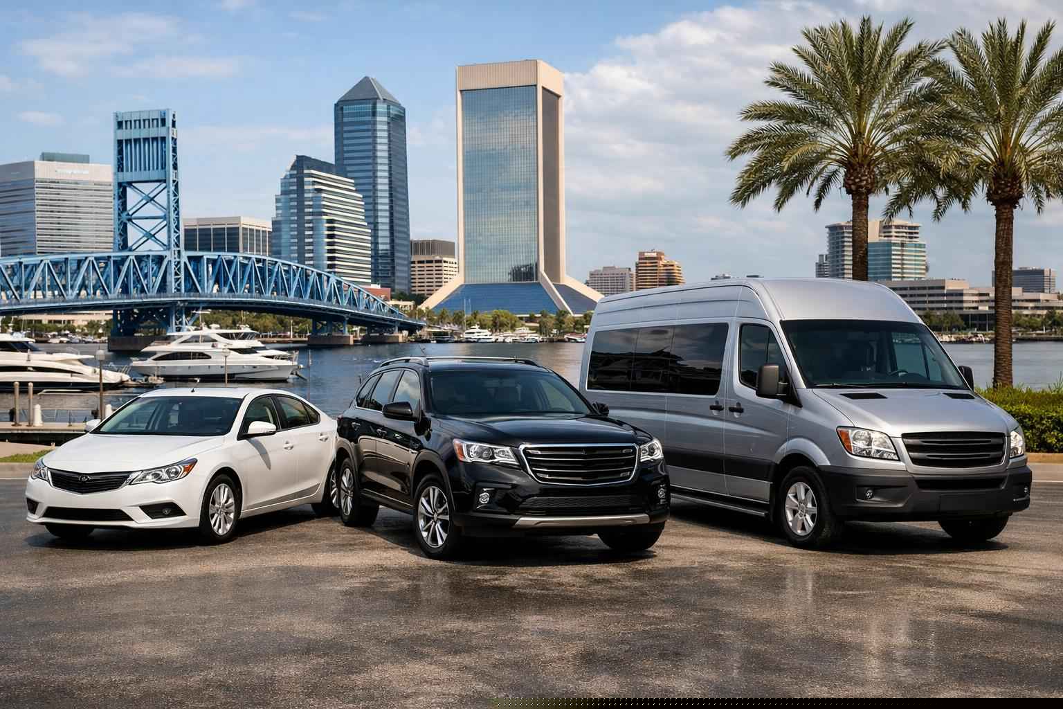 What vehicle sizes do you offer in Jacksonville Florida?