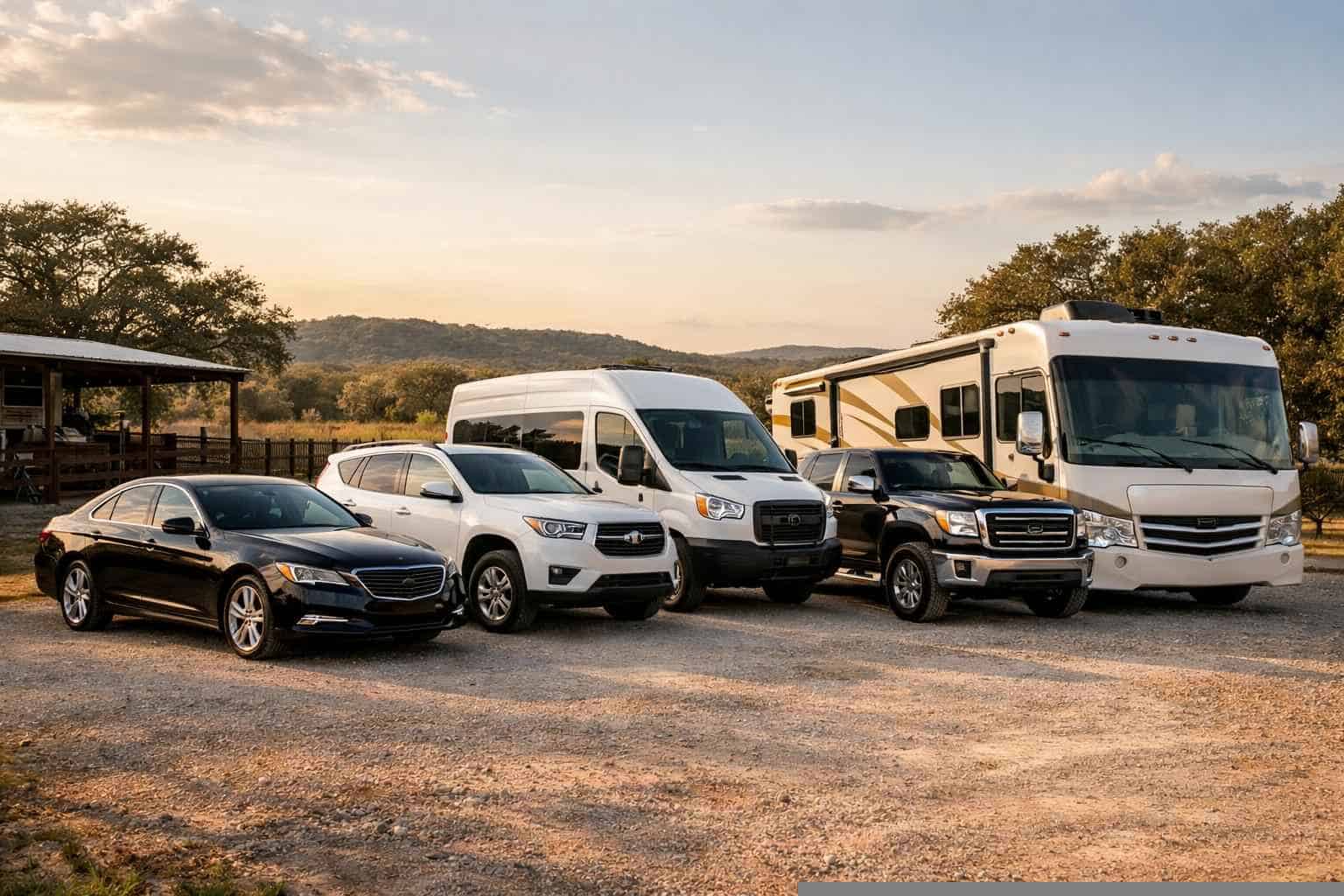 What Vehicle Sizes Do You Offer in Johnson City Texas