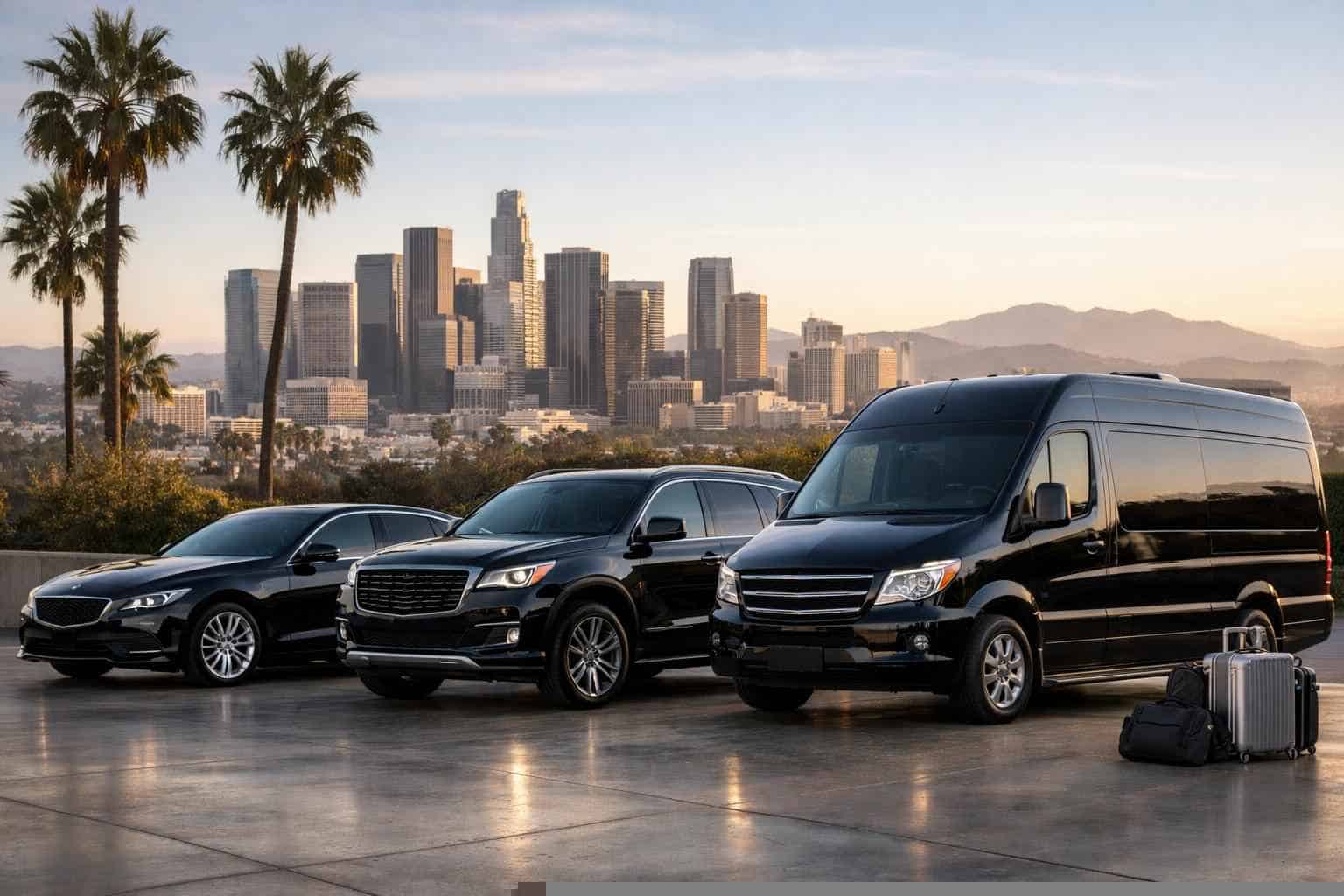 What vehicle sizes do you offer in Los Angeles California?