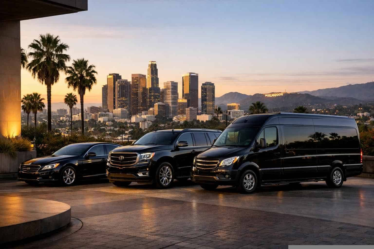 What vehicle sizes do you offer in Los Angeles California?