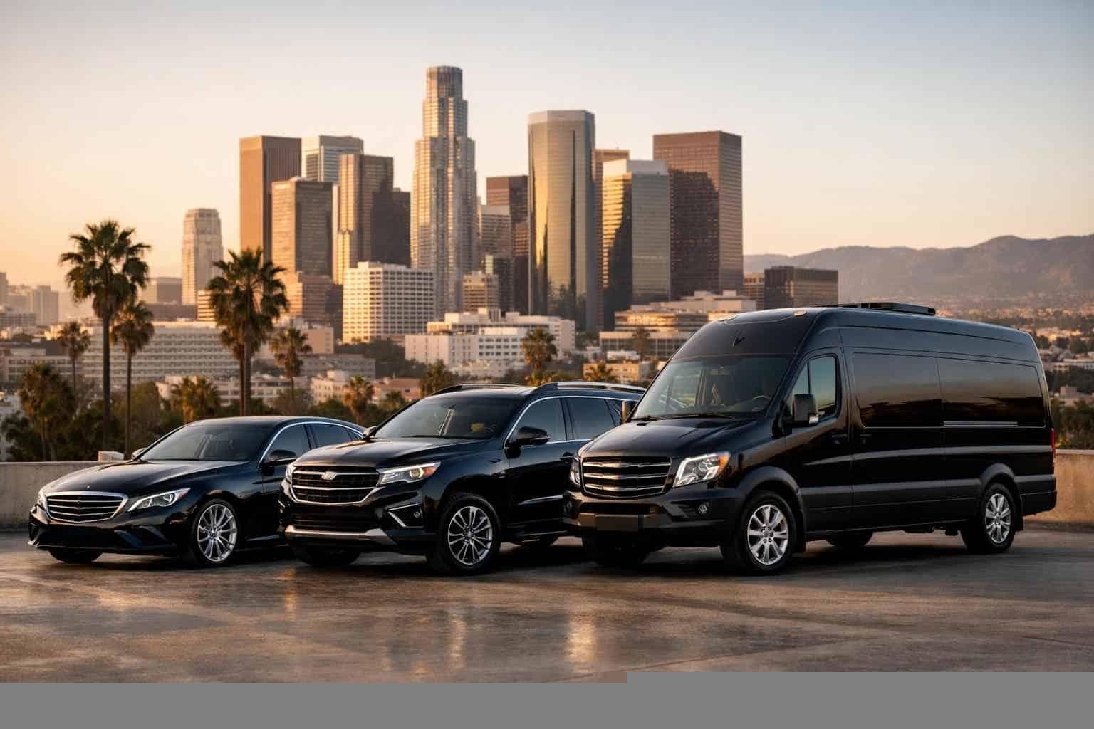 What vehicle sizes do you offer in Los Angeles California