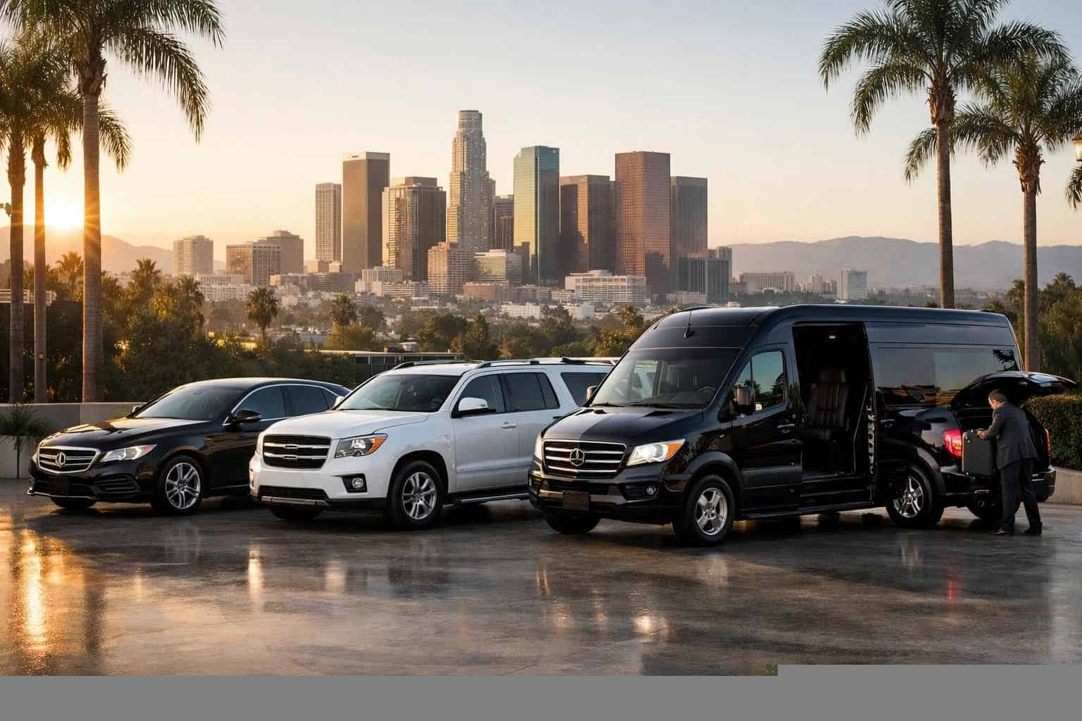 What vehicle sizes do you offer in Los Angeles California?