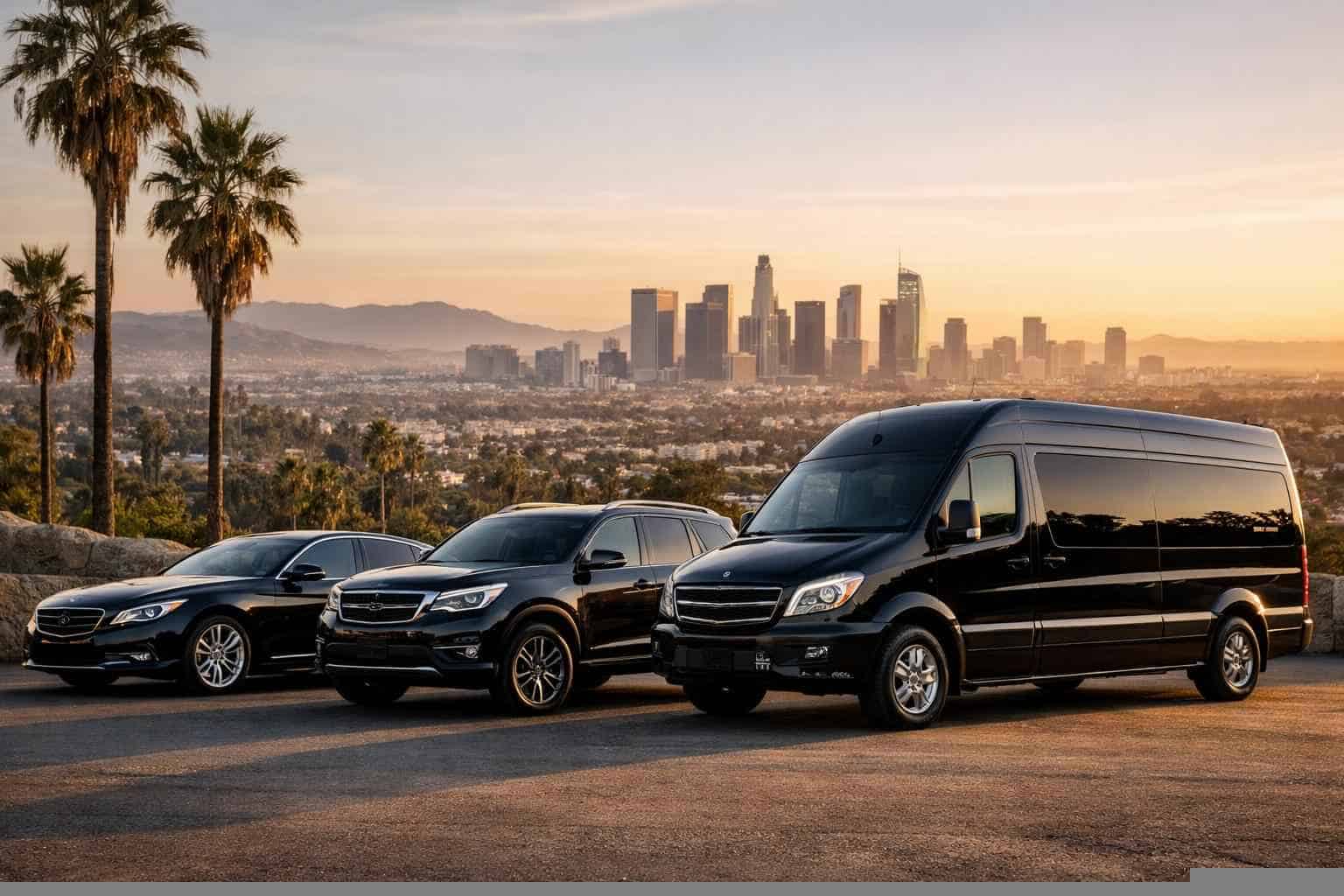 What vehicle sizes do you offer in Los Angeles California?