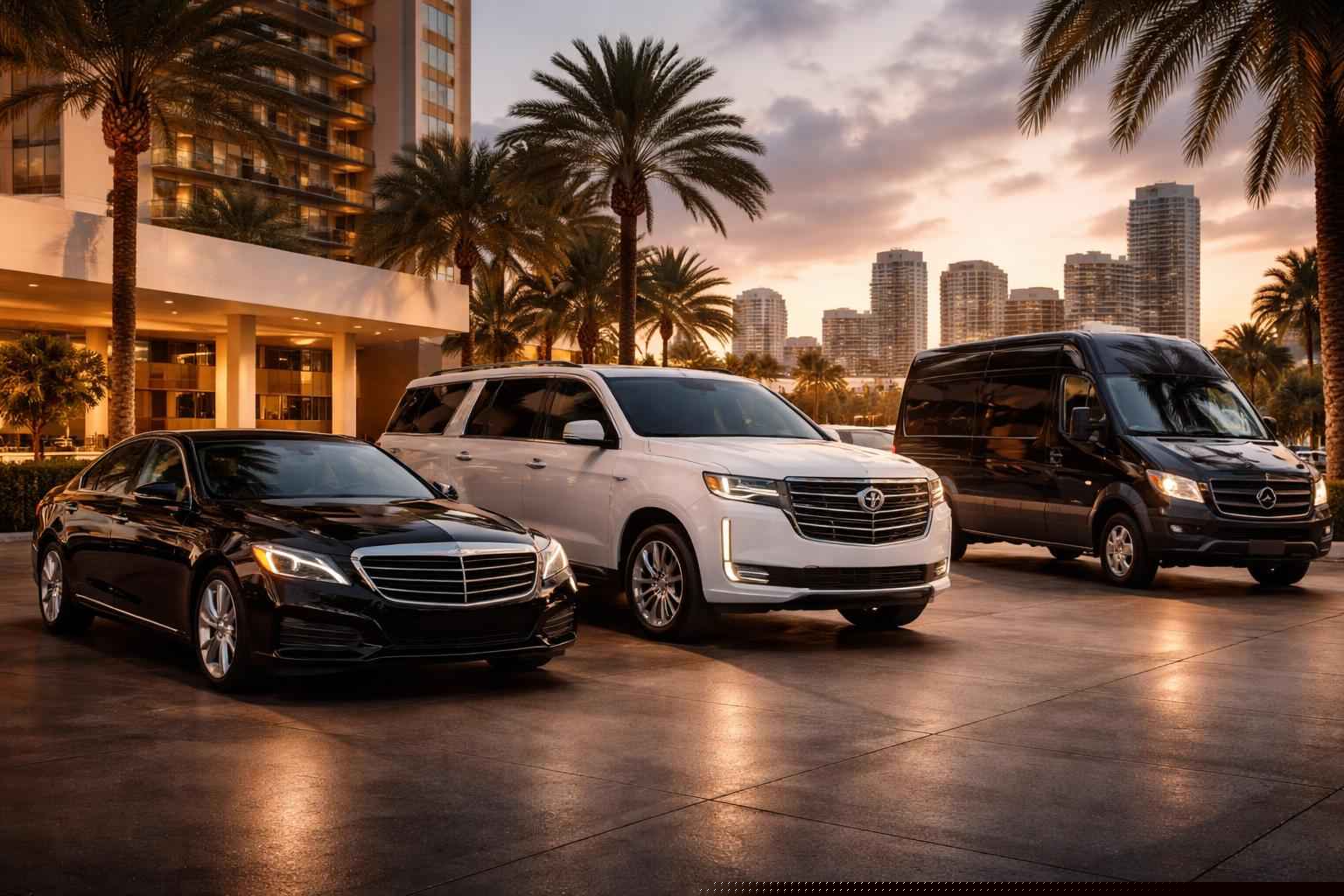 What vehicle sizes do you offer in Miami Florida?