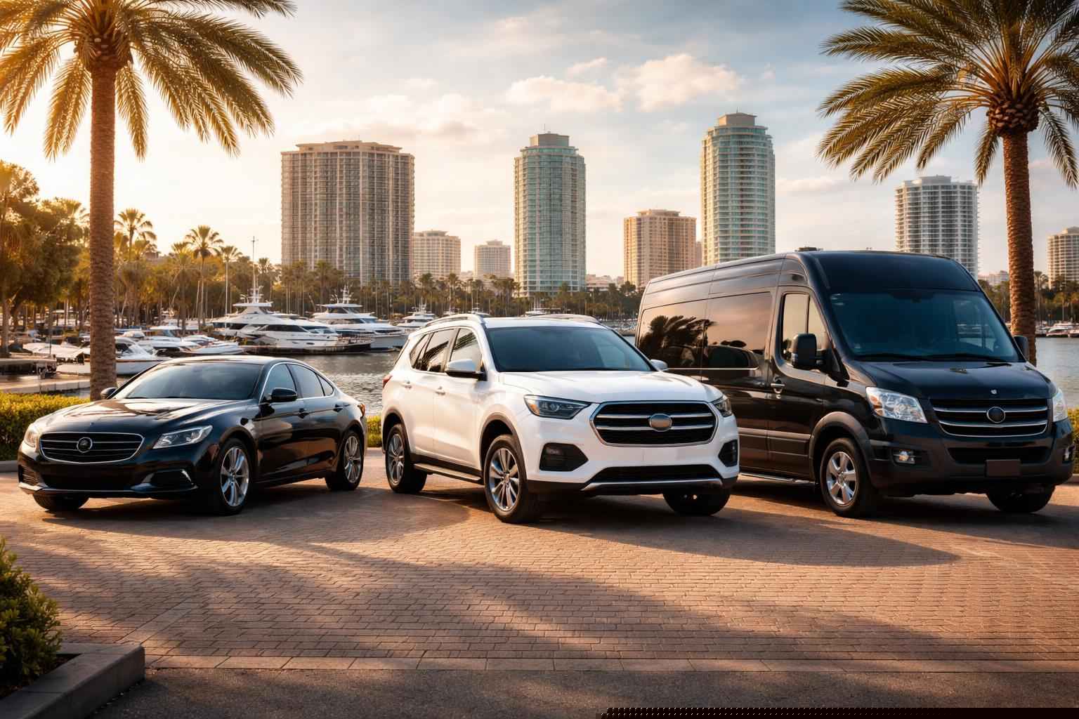 What vehicle sizes do you offer in St. Petersburg Florida?