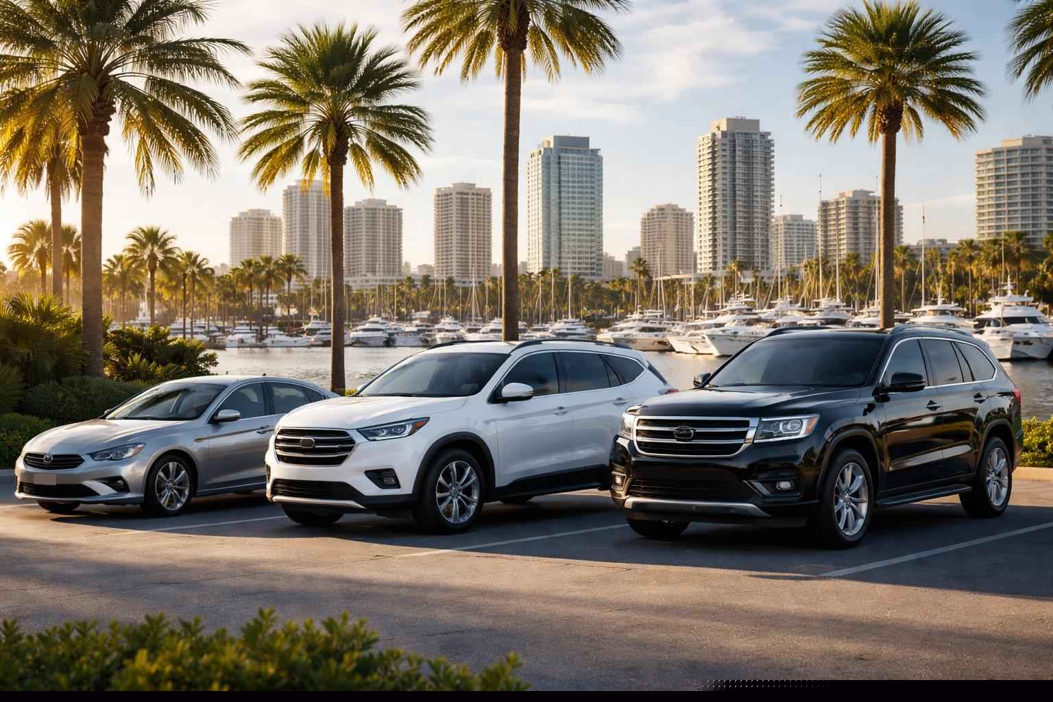 What vehicle sizes do you offer in St. Petersburg Florida?