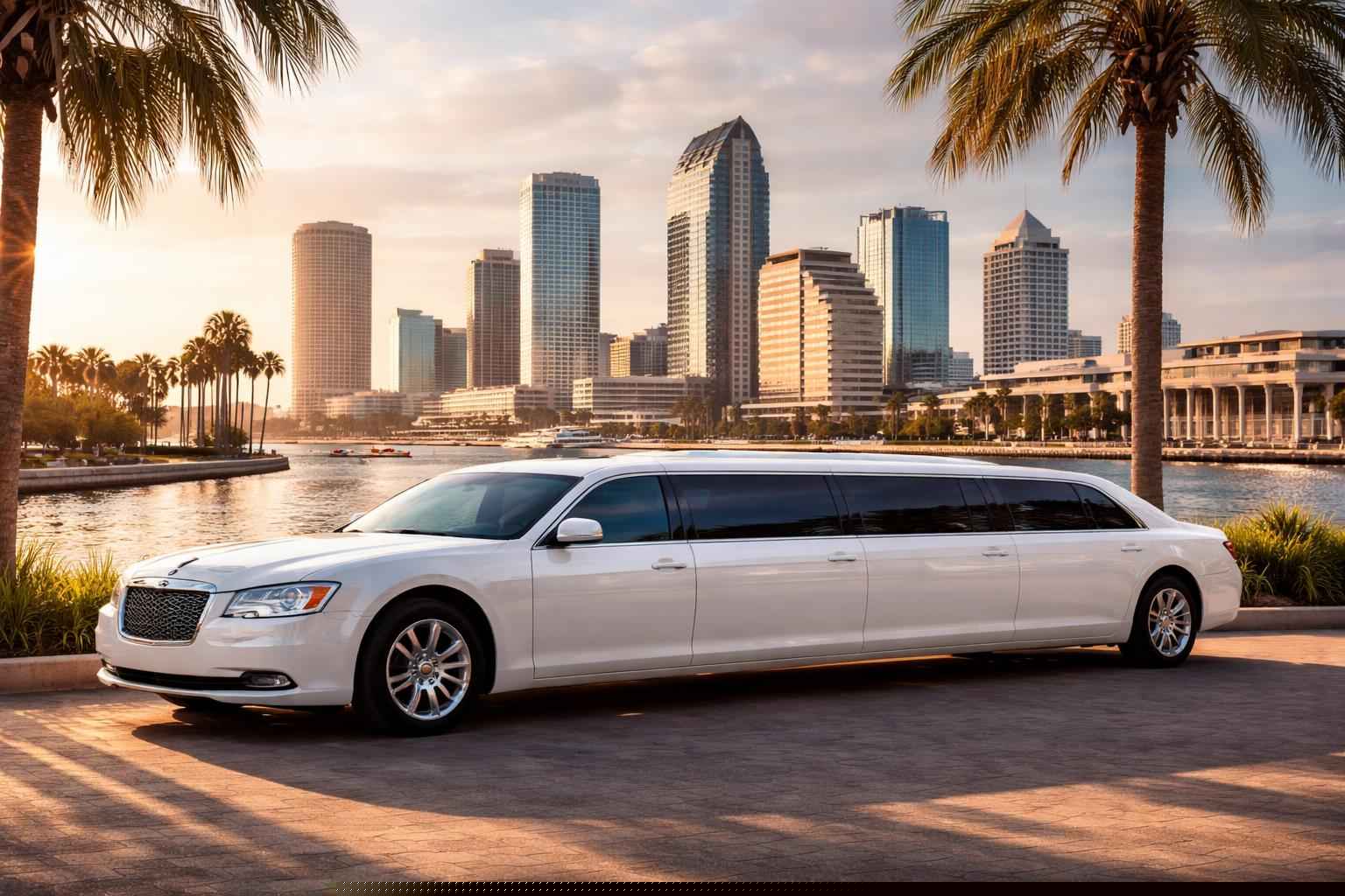 White Limo Rental Services in Tampa Florida