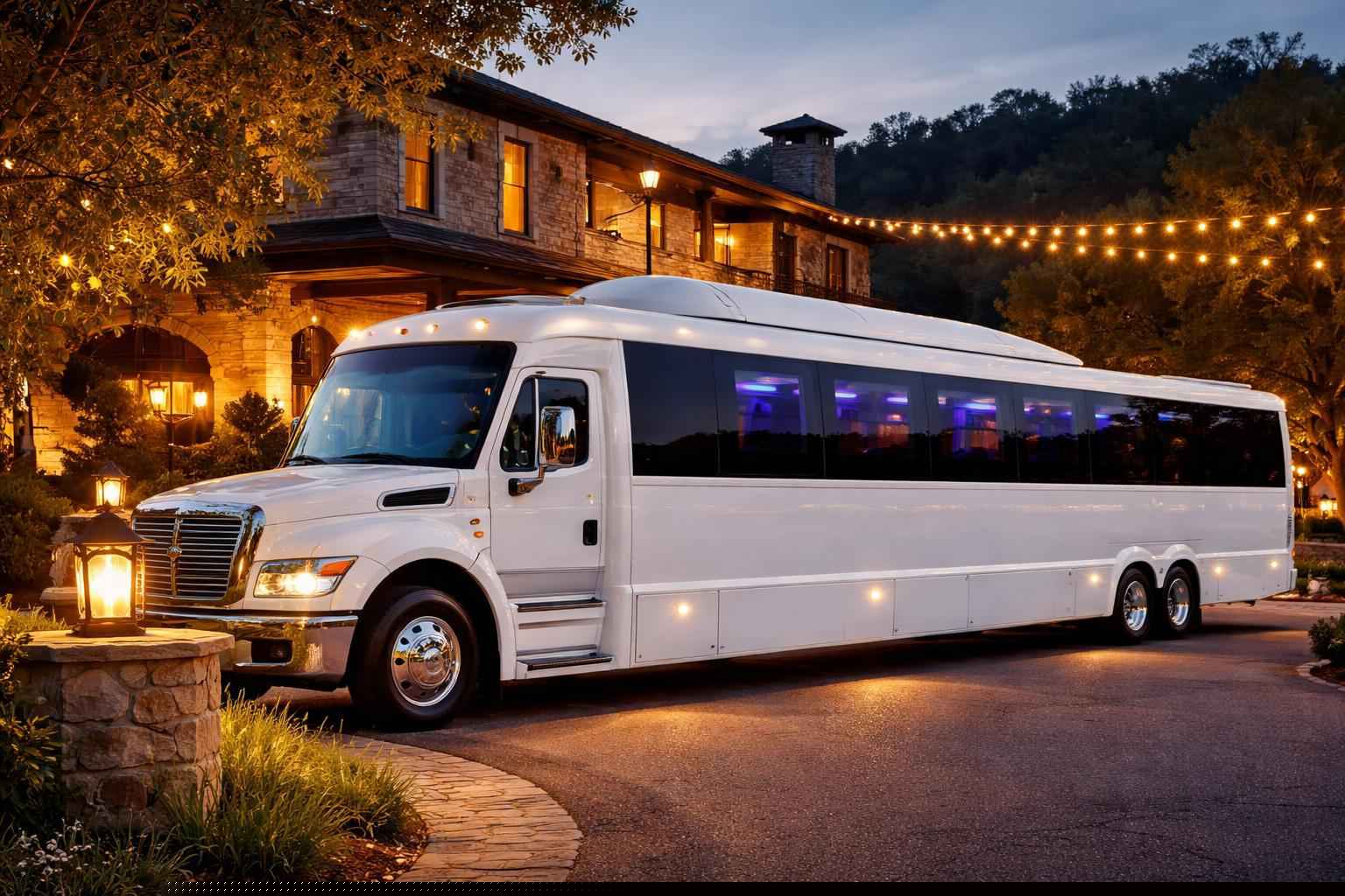 White Party Bus Rentals For Boerne Events