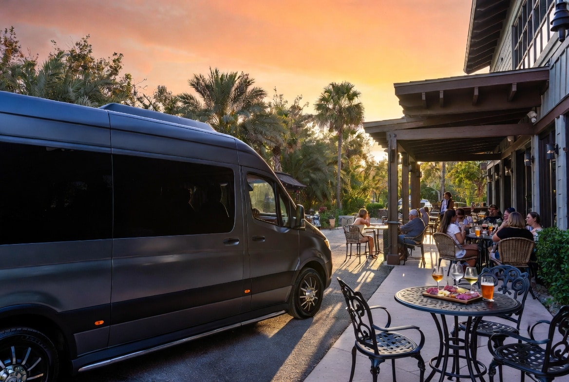 Can you handle multi stop winery brewery city tours around Fort Lauderdale Florida
