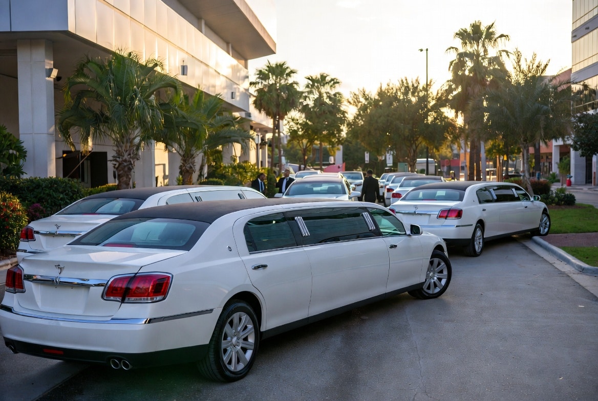 Tallahassee Florida White Limos