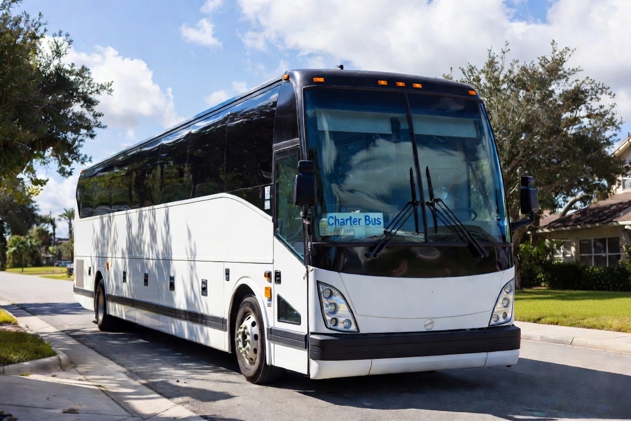 How Much Does Charter Bus Rental Cost In Coral Springs Florida?