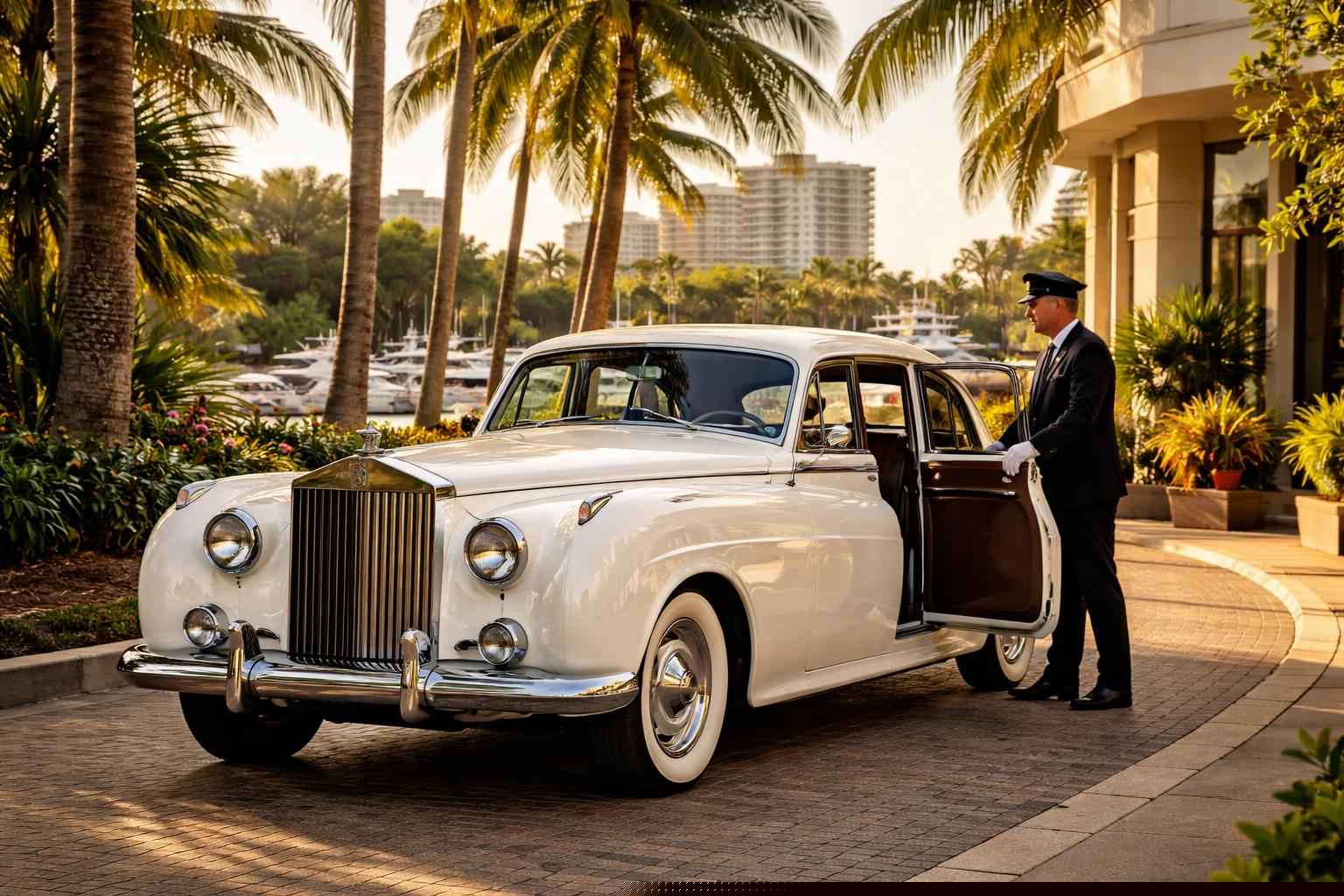 Antique Vehicle Rental Services With Driver In Fort Lauderdale Florida