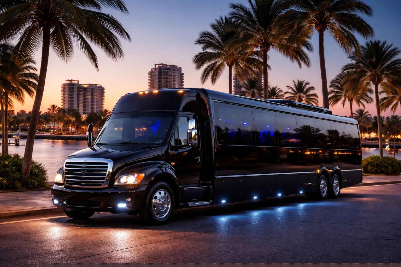 Best Cape Coral FL Black Bus Company