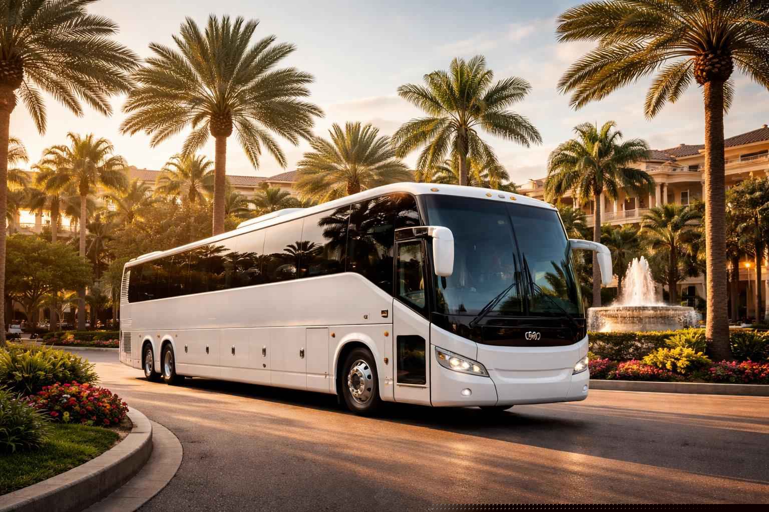 Best Coral Springs FL Charter Bus Company