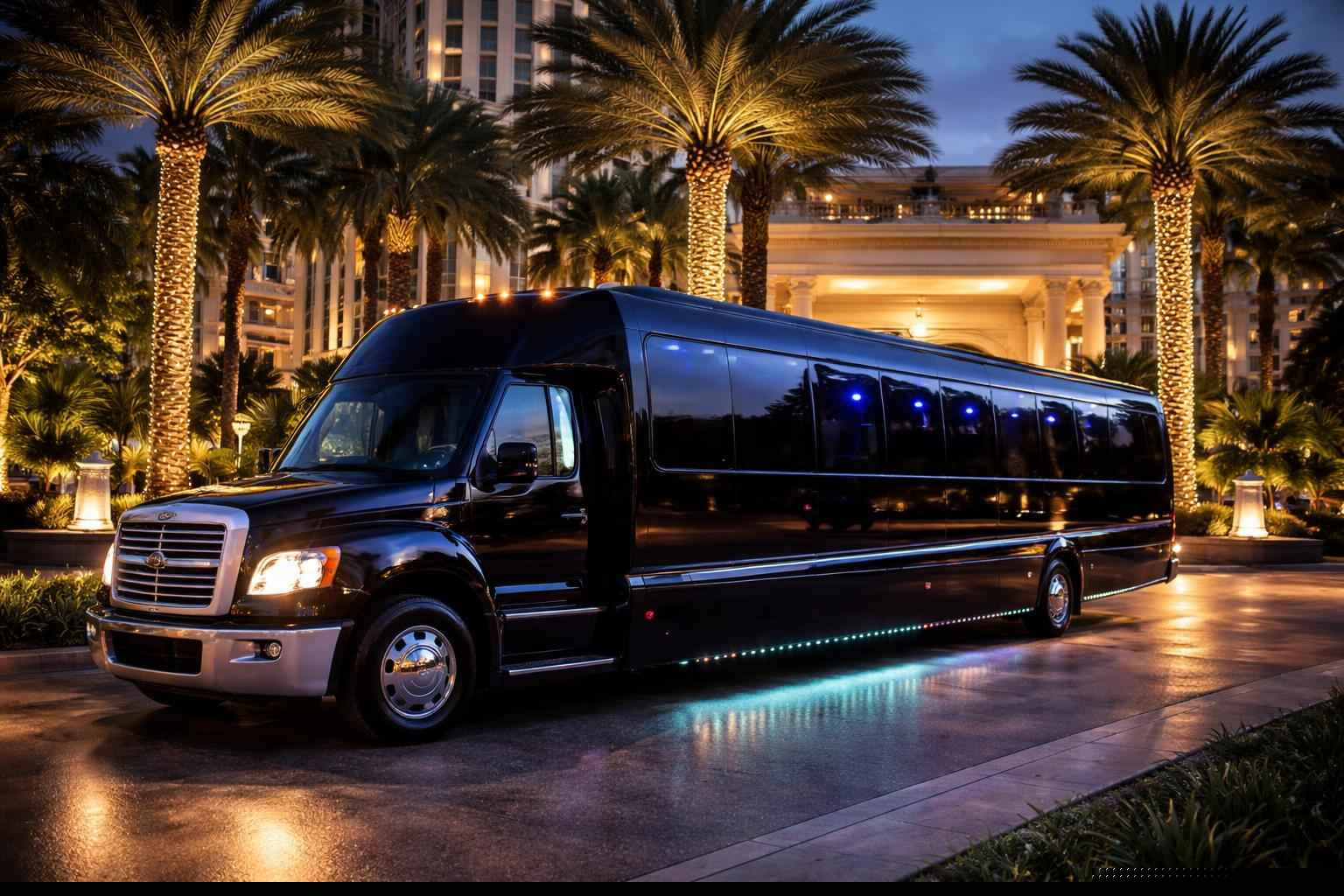 Best Hollywood FL Limo Bus Company