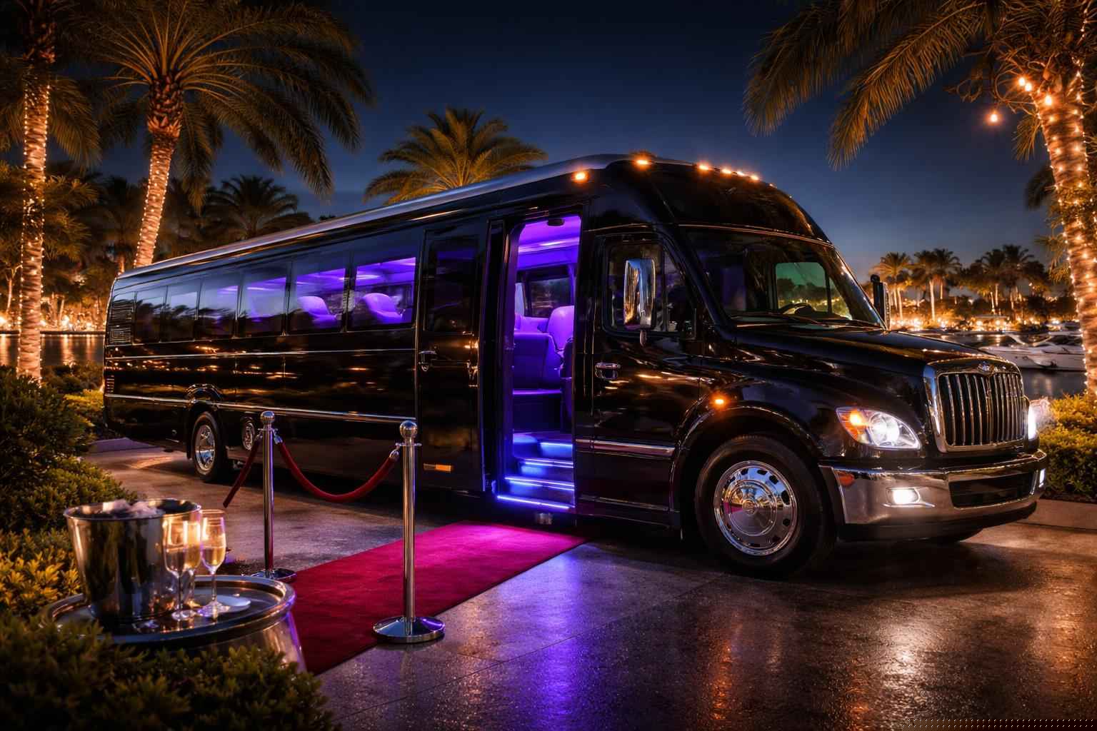 Best Miramar FL Party Bus Company