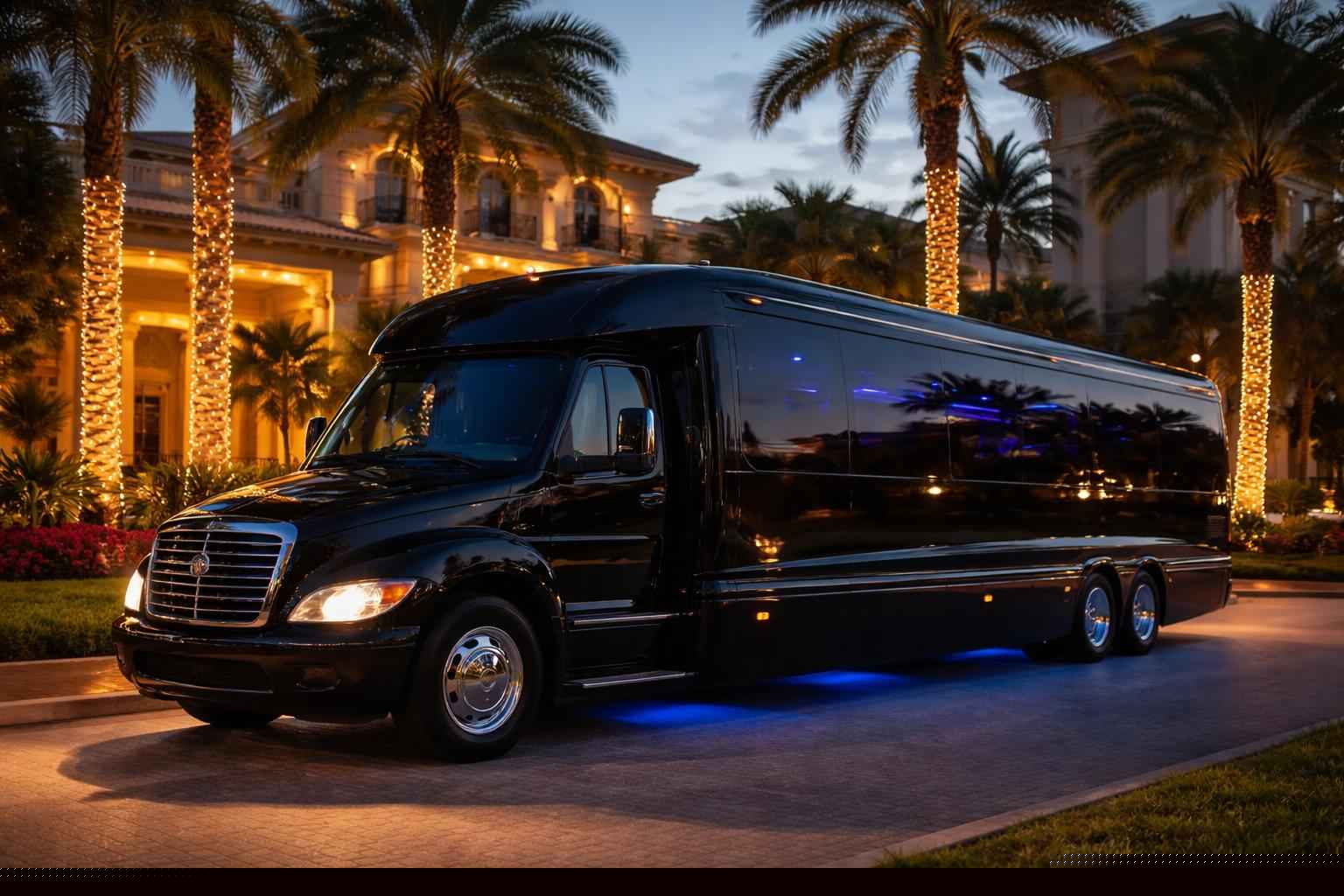 Best Pembroke Pines FL Black Bus Company