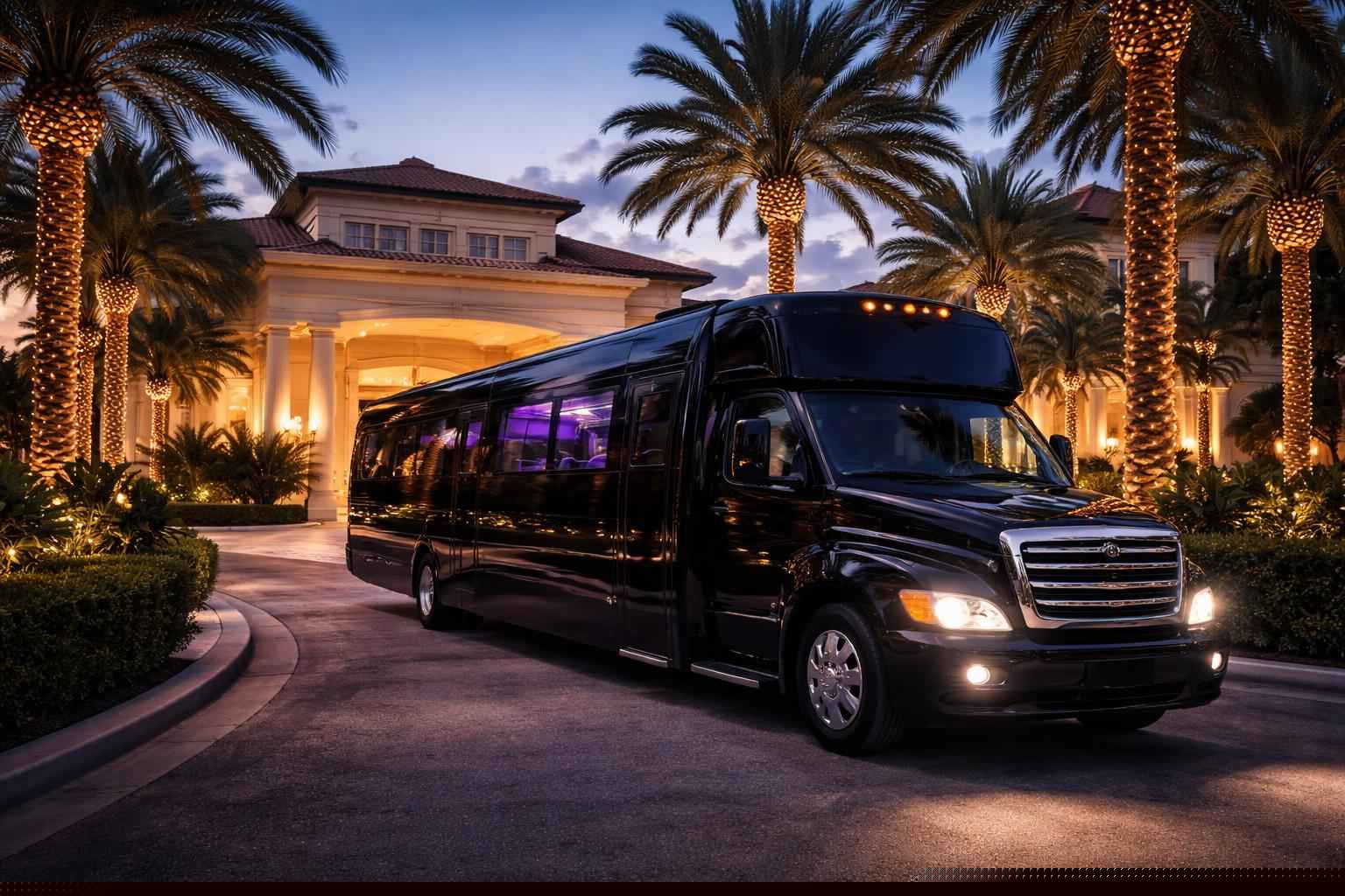 Best Port St. Lucie FL Limo Bus Company