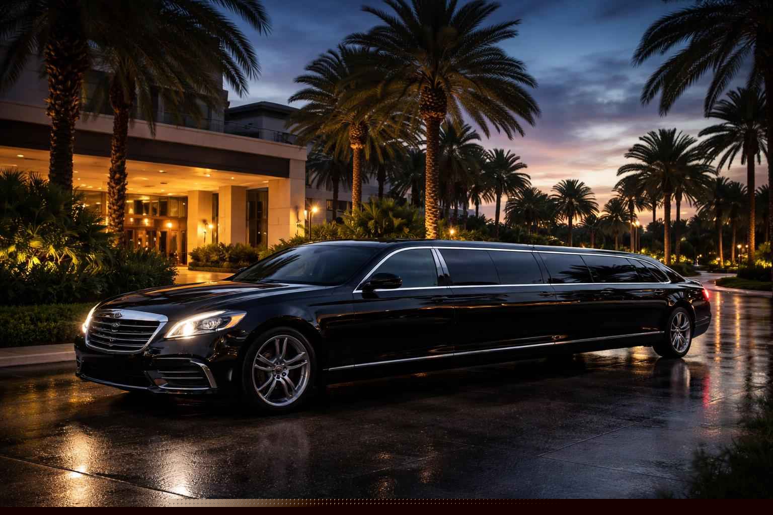 Black Limo Rental Services in Hialeah Florida