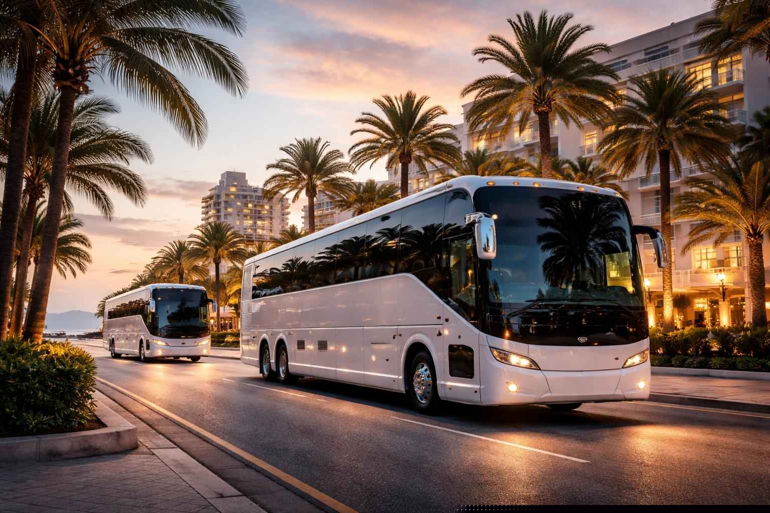 Bus Rental Services in Hollywood Florida