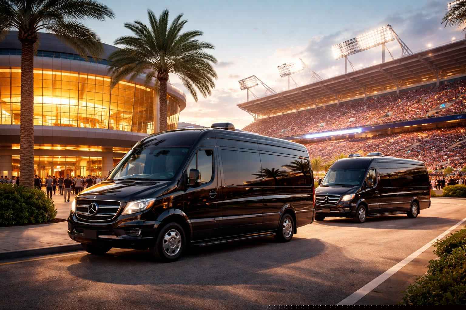 Can I book Fort Lauderdale Florida shuttles for popular venues and stadiums?