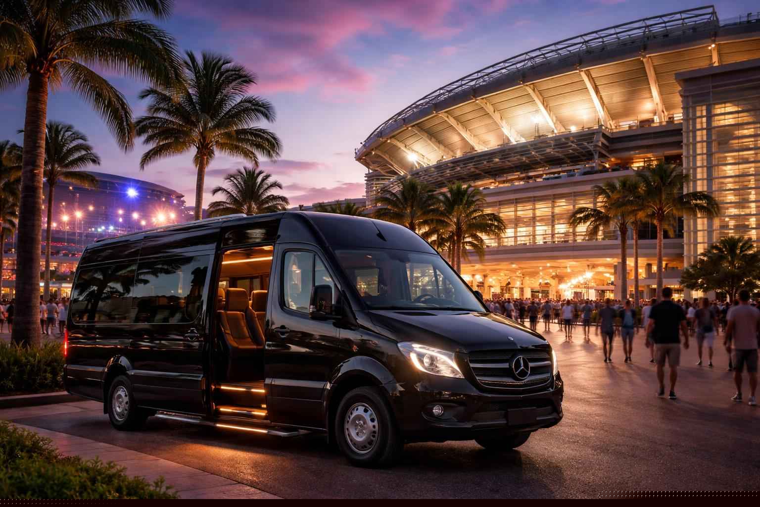 Can I book Fort Lauderdale Florida shuttles for popular venues and stadiums?