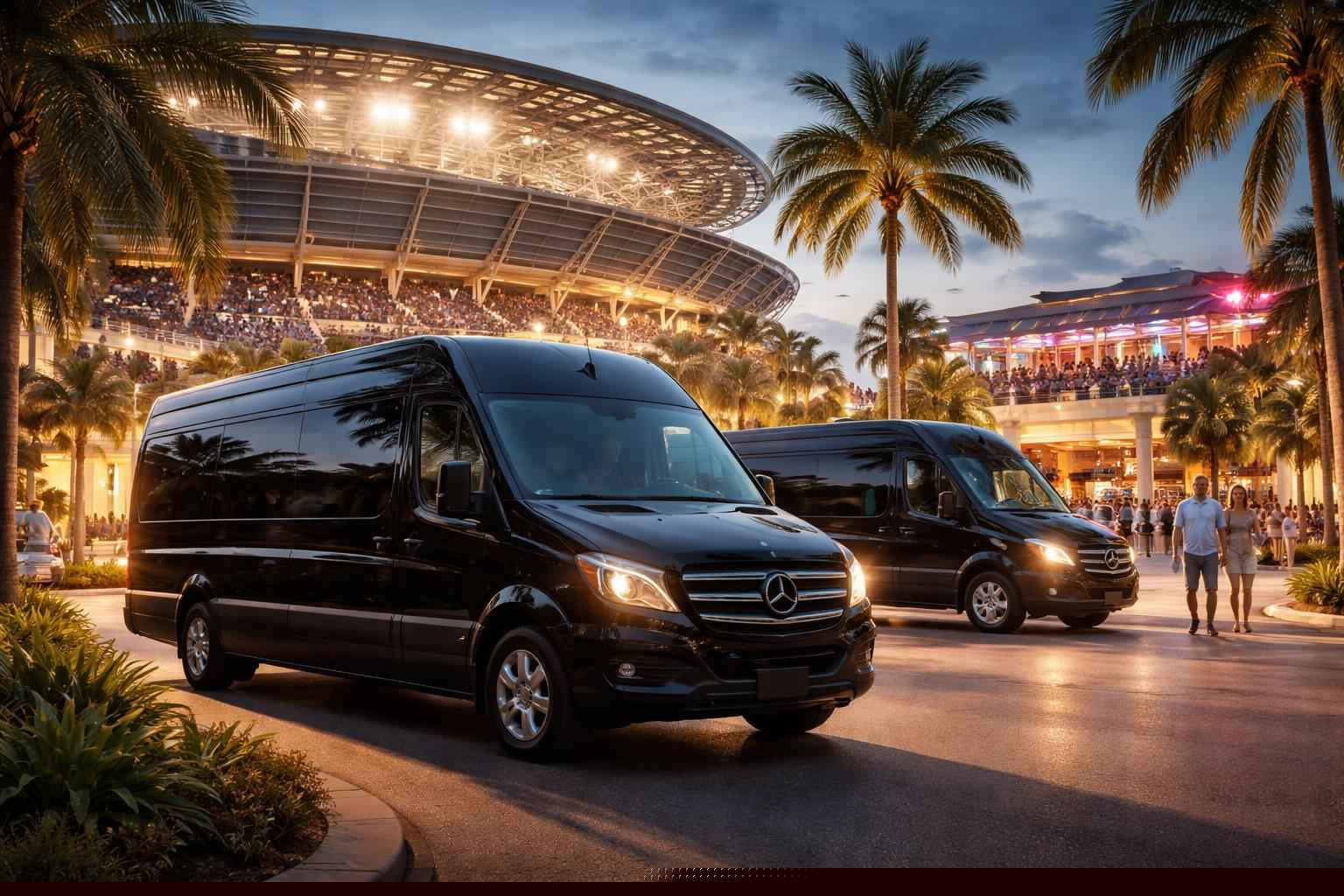 Can I book Fort Lauderdale Florida shuttles for popular venues and stadiums?