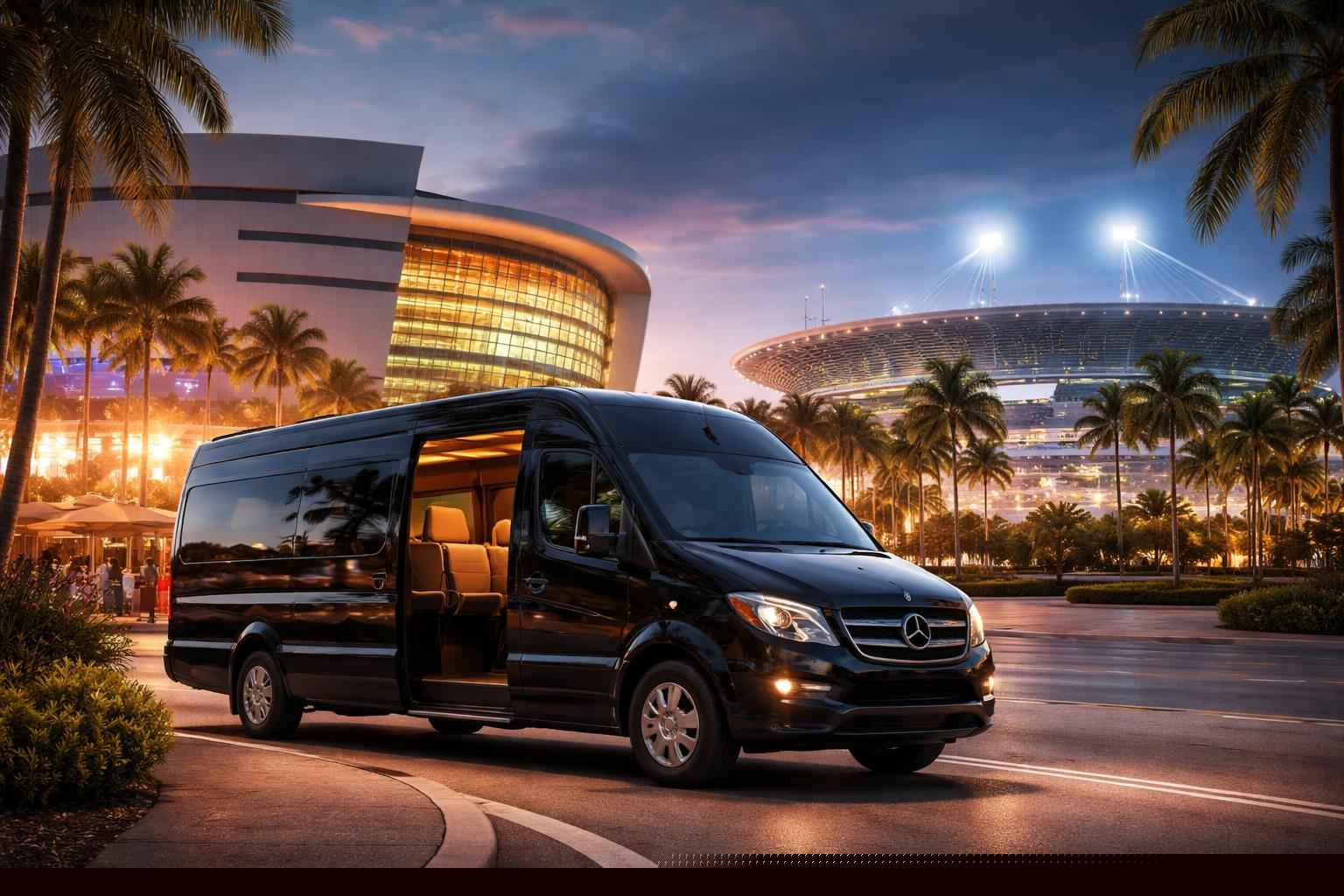 Can I book Hialeah Florida shuttles for popular venues and stadiums?
