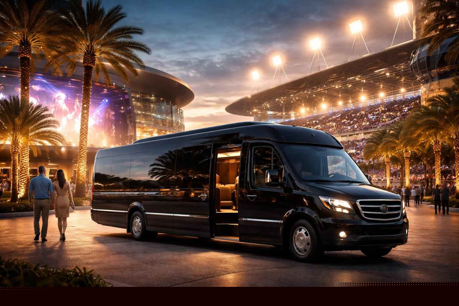Can I book Hialeah Florida shuttles for popular venues and stadiums?