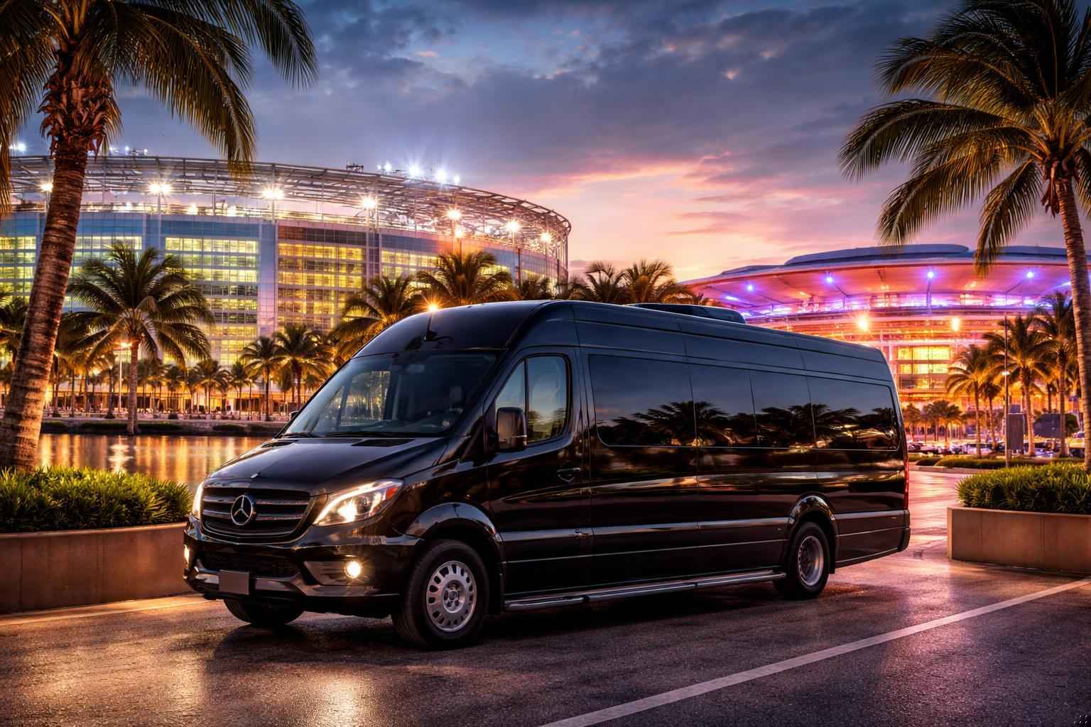 Can I book Hialeah Florida shuttles for popular venues and stadiums