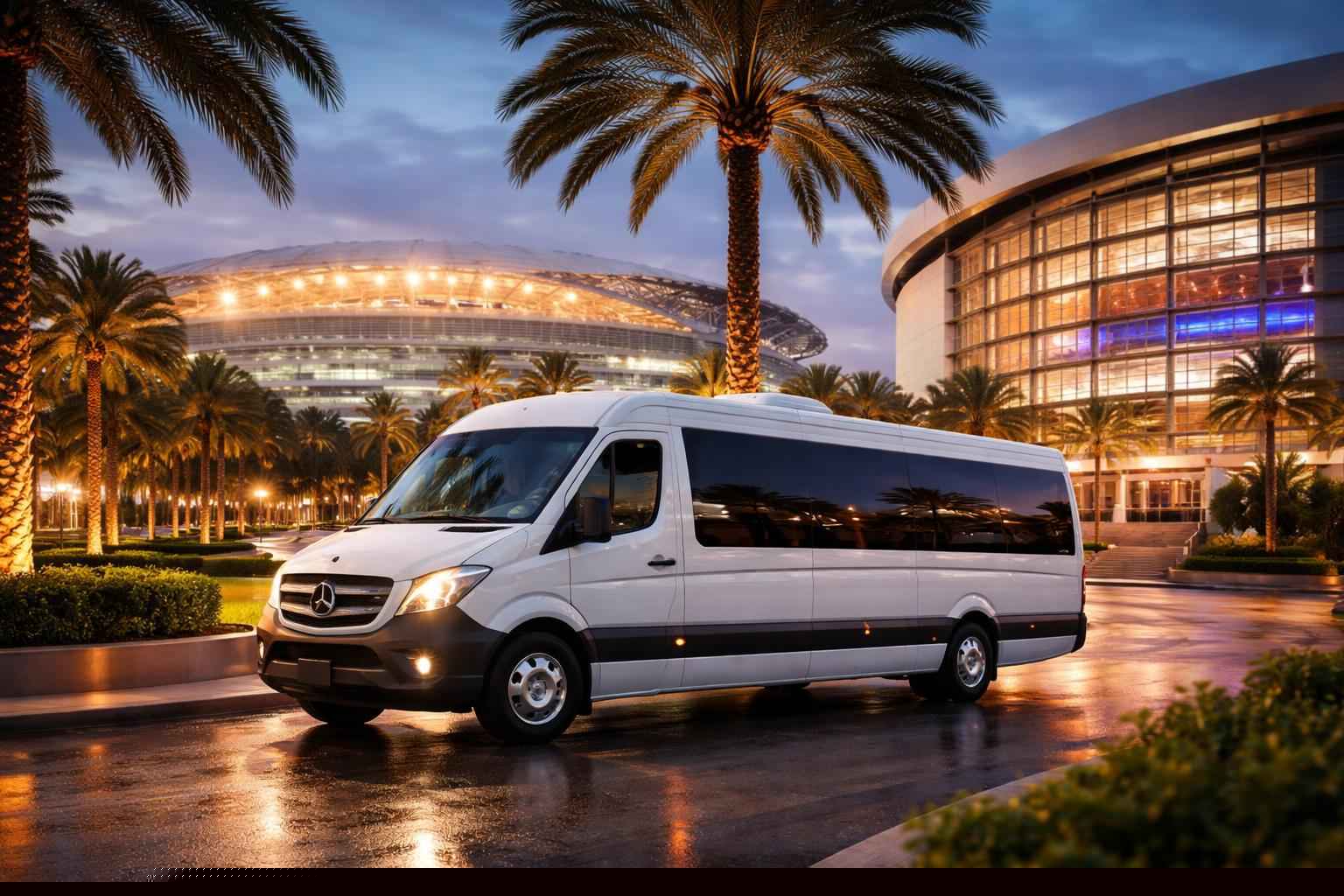 Can I book Hialeah Florida shuttles for popular venues and stadiums