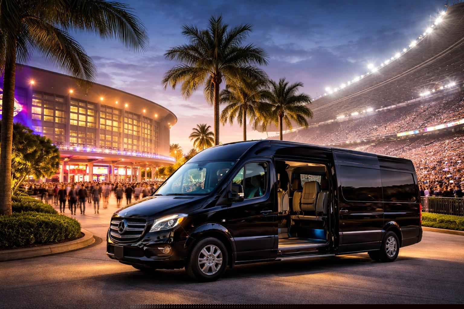 Can I Book Hollywood Florida Shuttles For Popular Venues And Stadiums