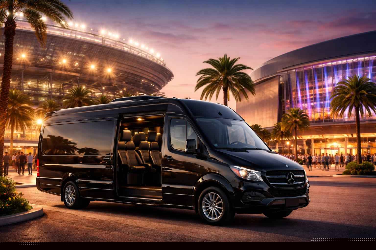 Can I book Pembroke Pines Florida shuttles for popular venues and stadiums