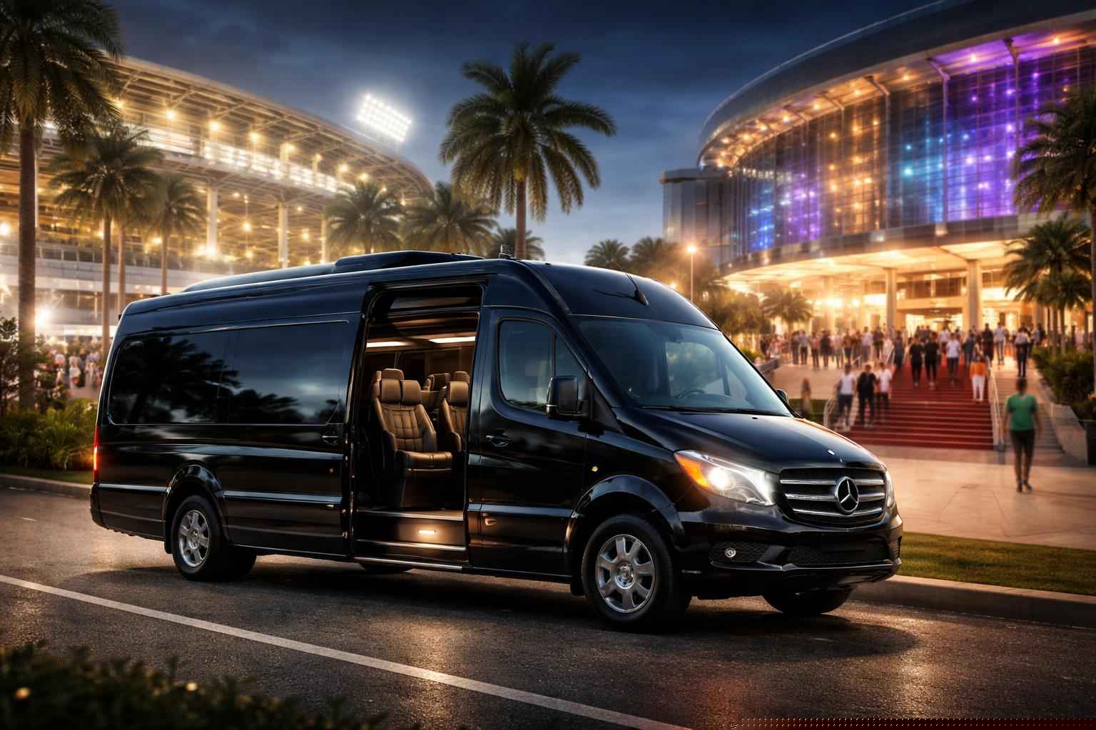 Can I book Pembroke Pines Florida shuttles for popular venues and stadiums?