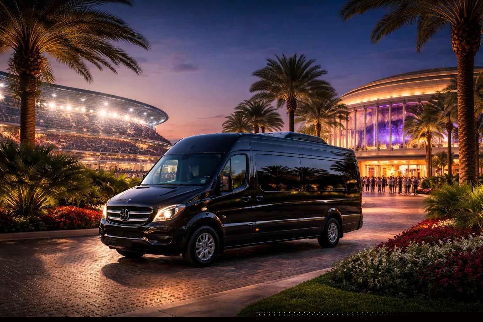 Can I book Pembroke Pines Florida shuttles for popular venues and stadiums?