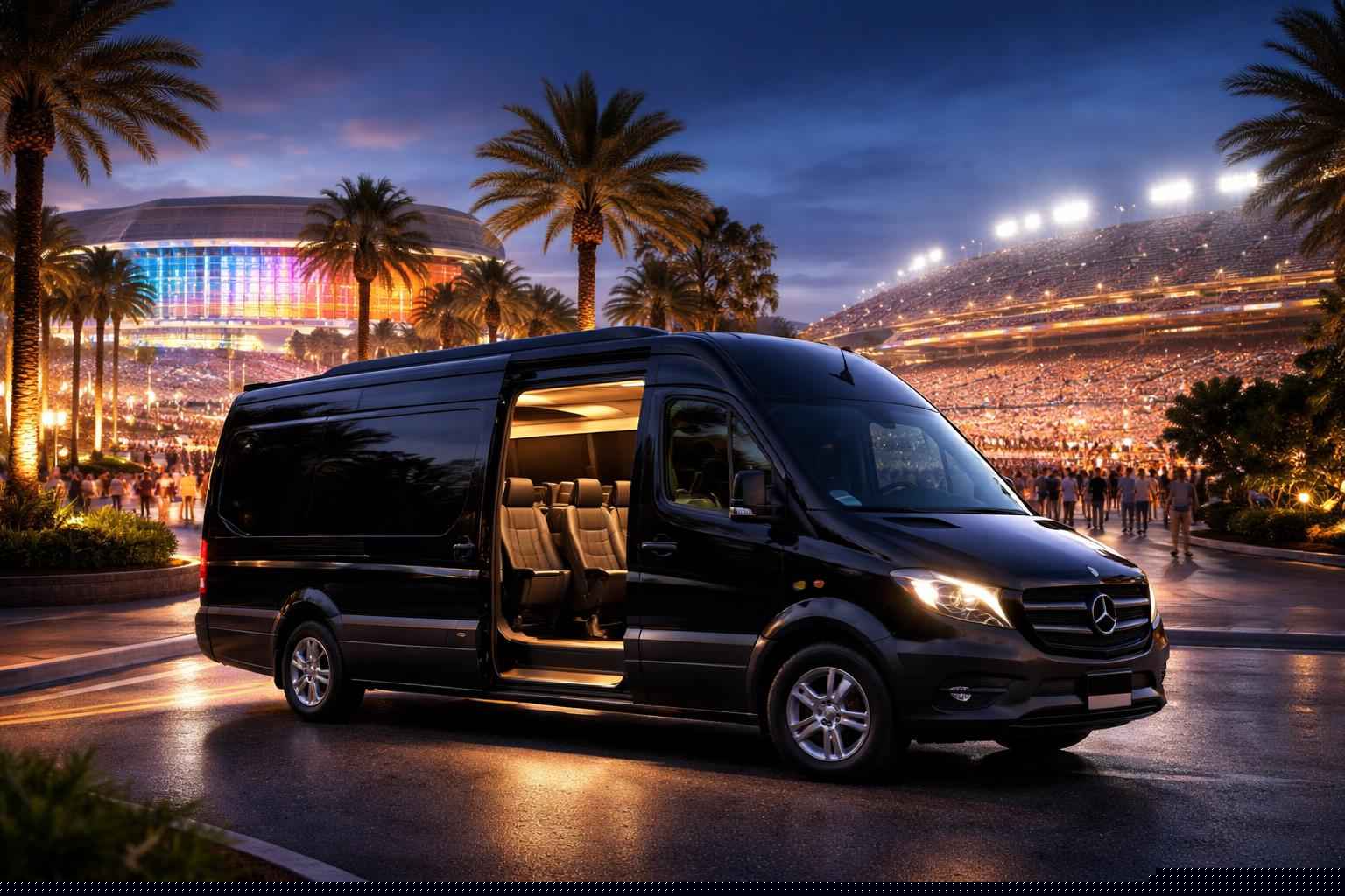 Can I book Pembroke Pines Florida shuttles for popular venues and stadiums?