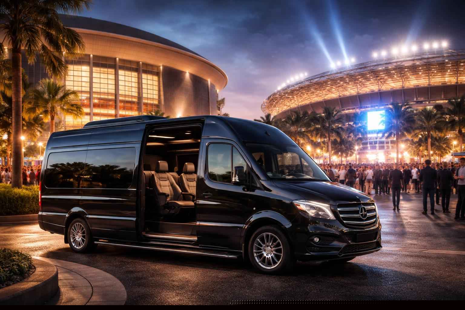 Can I book Pembroke Pines Florida shuttles for popular venues and stadiums?