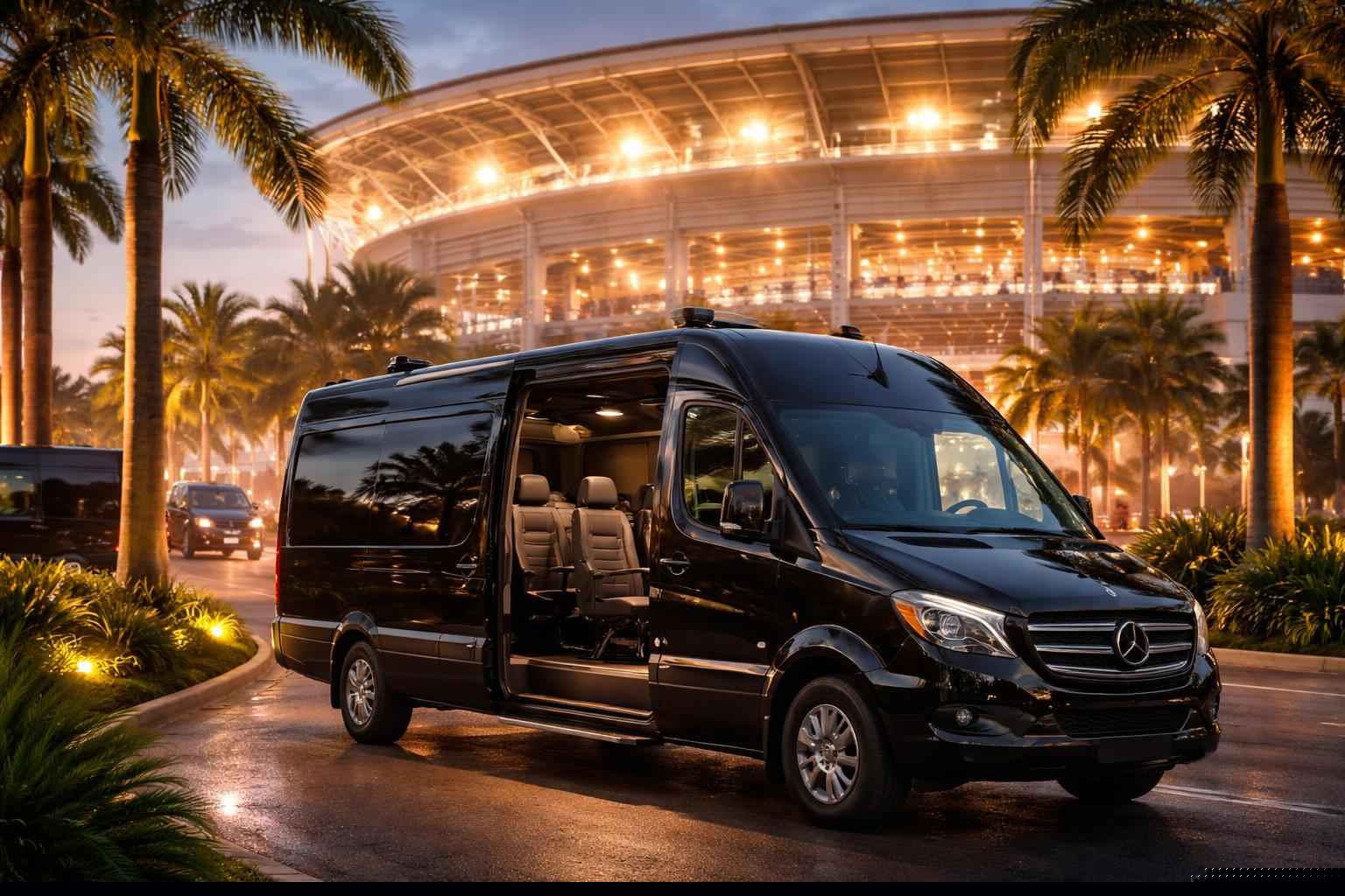 Can I book Pembroke Pines Florida shuttles for popular venues and stadiums?