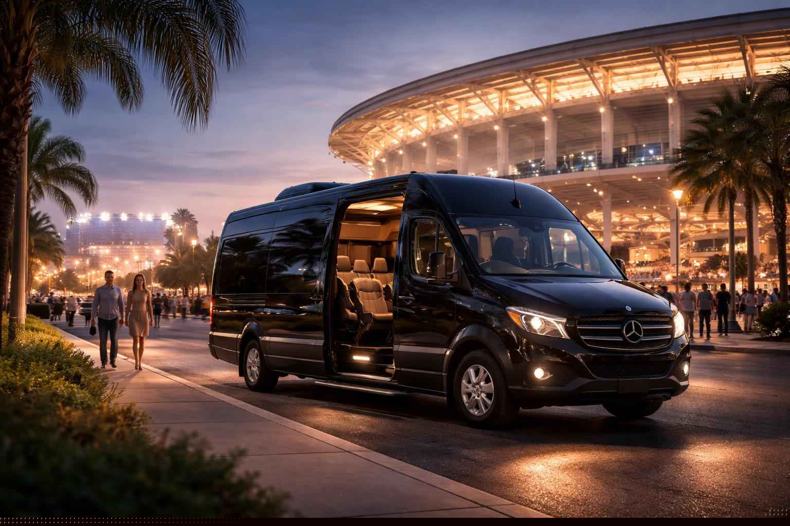 Can I book Pembroke Pines Florida shuttles for popular venues and stadiums?