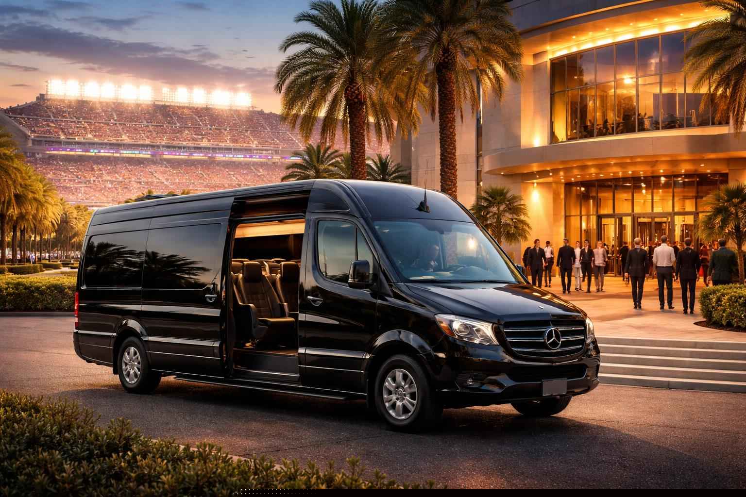 Can I book Pembroke Pines Florida shuttles for popular venues and stadiums?