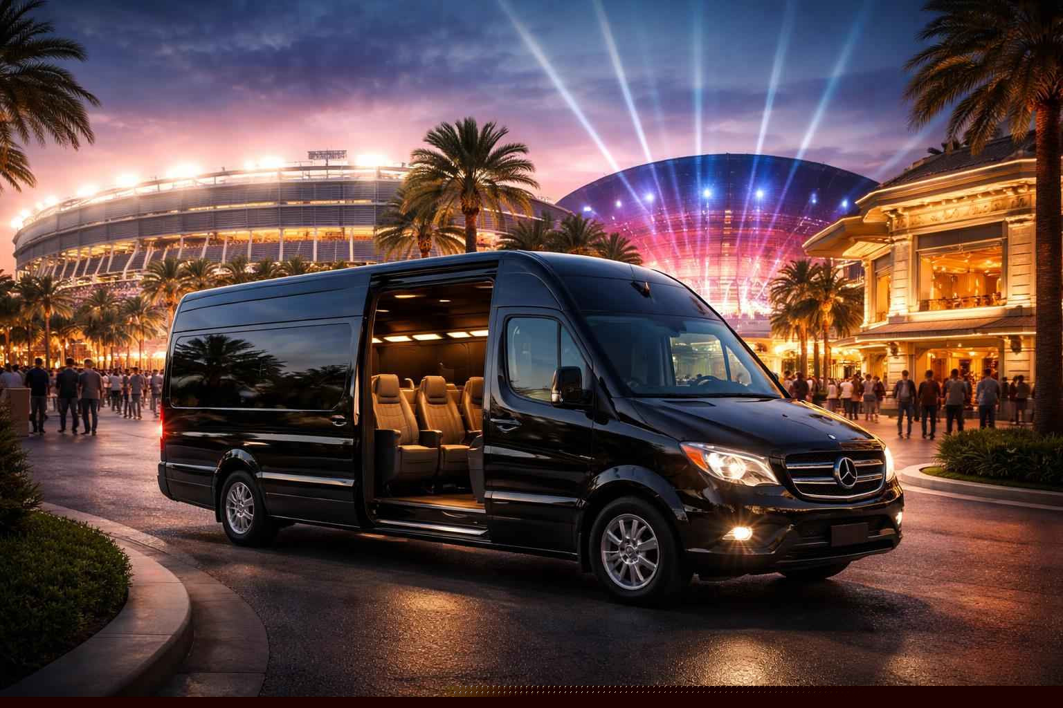 Can I book Pembroke Pines Florida shuttles for popular venues and stadiums?