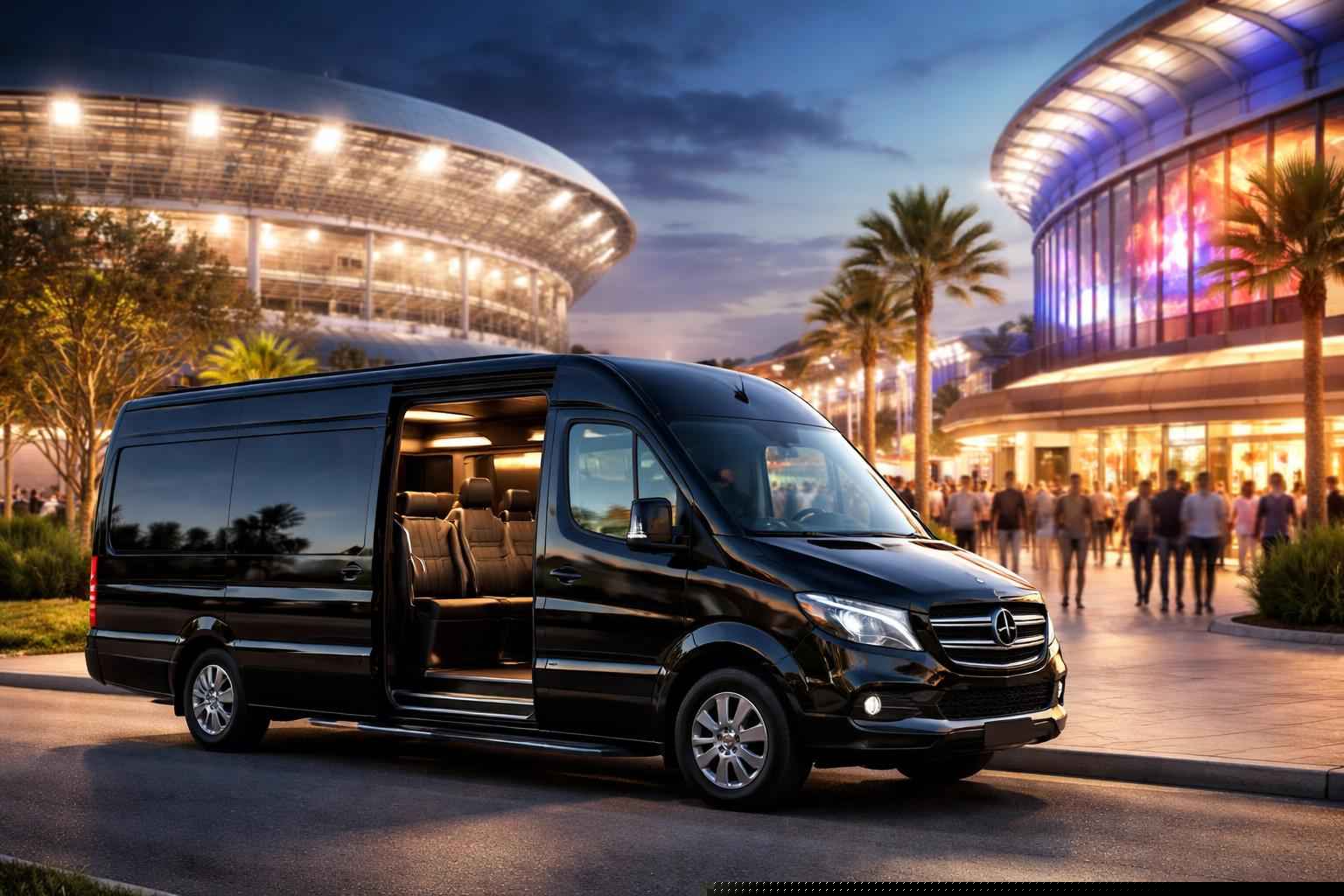 Can I book Port St. Lucie Florida shuttles for popular venues and stadiums