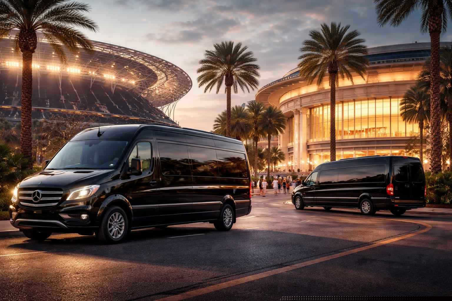 Can I book Port St. Lucie Florida shuttles for popular venues and stadiums?