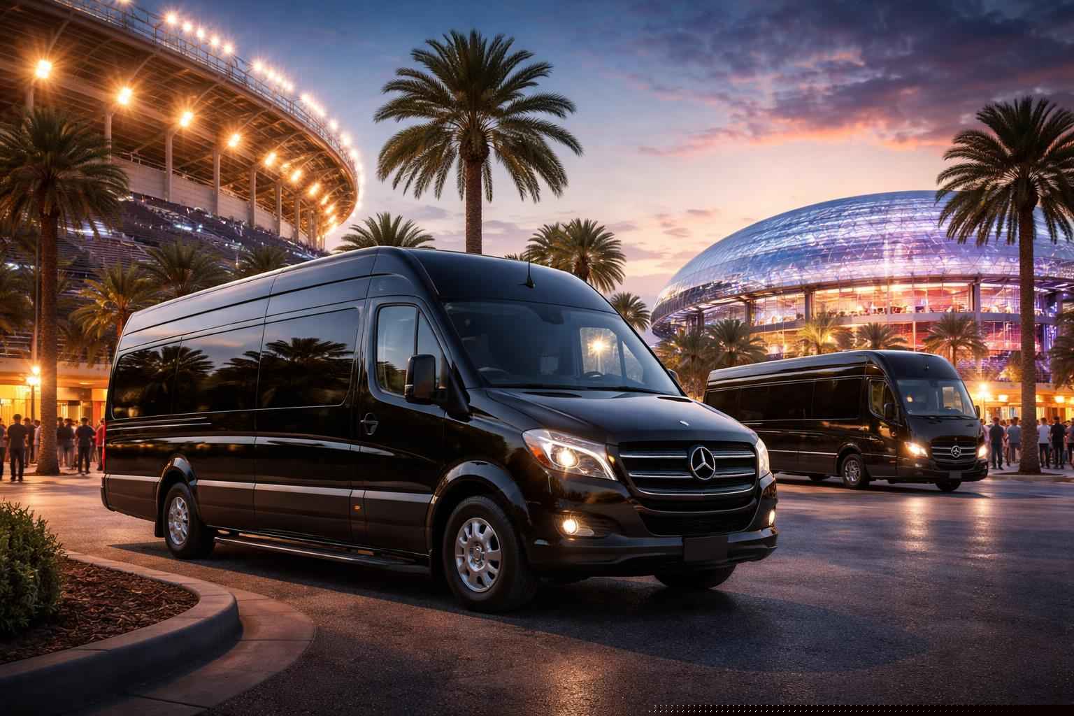 Can I book Port St. Lucie Florida shuttles for popular venues and stadiums?