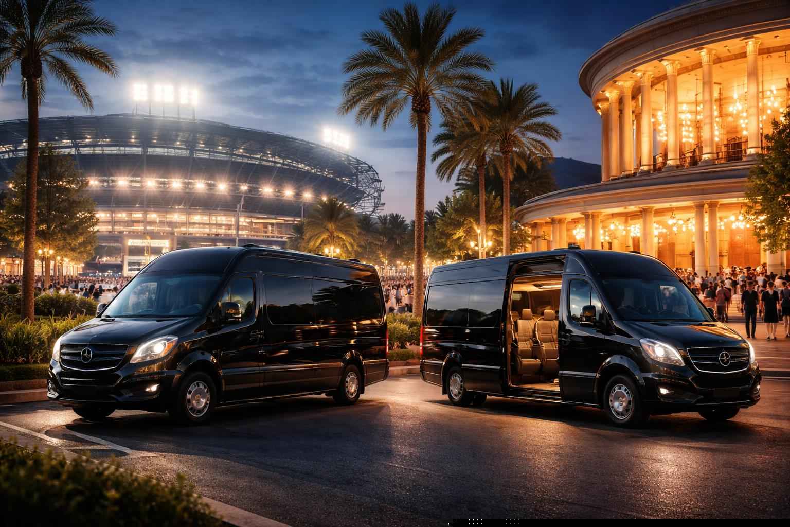 Can I book Port St. Lucie Florida shuttles for popular venues and stadiums?