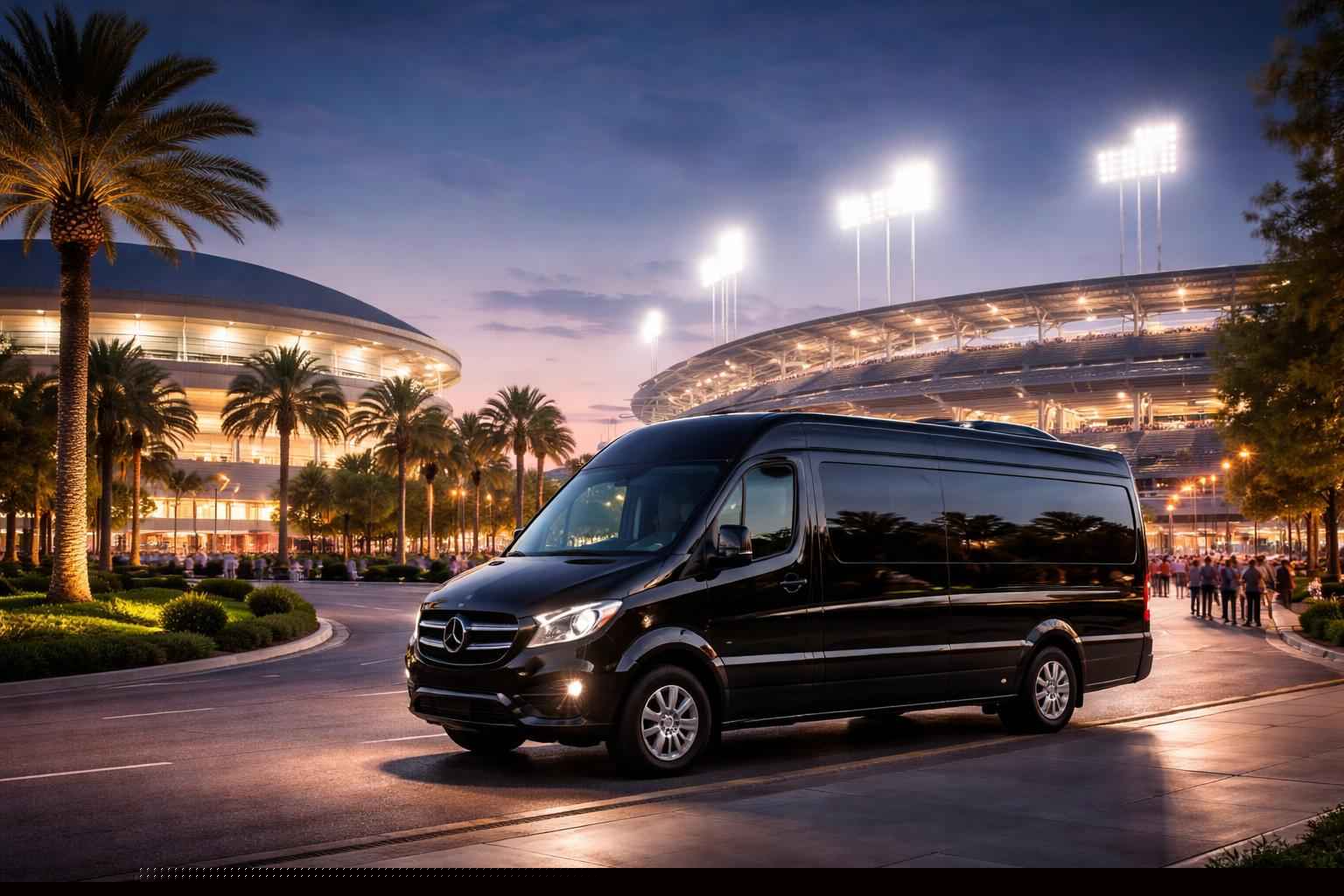 Can I book Port St. Lucie Florida shuttles for popular venues and stadiums?