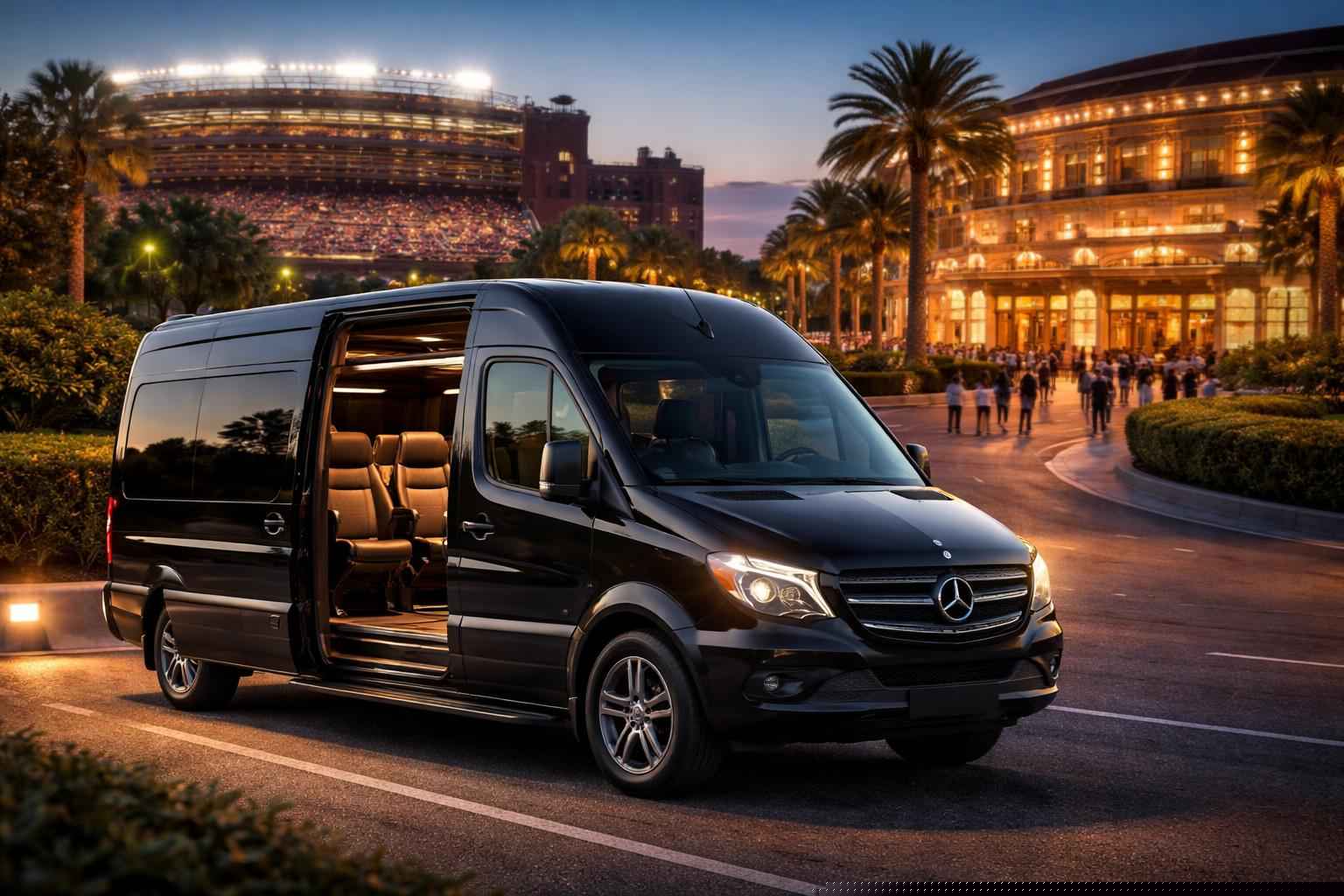 Can I book Tallahassee Florida shuttles for popular venues and stadiums?