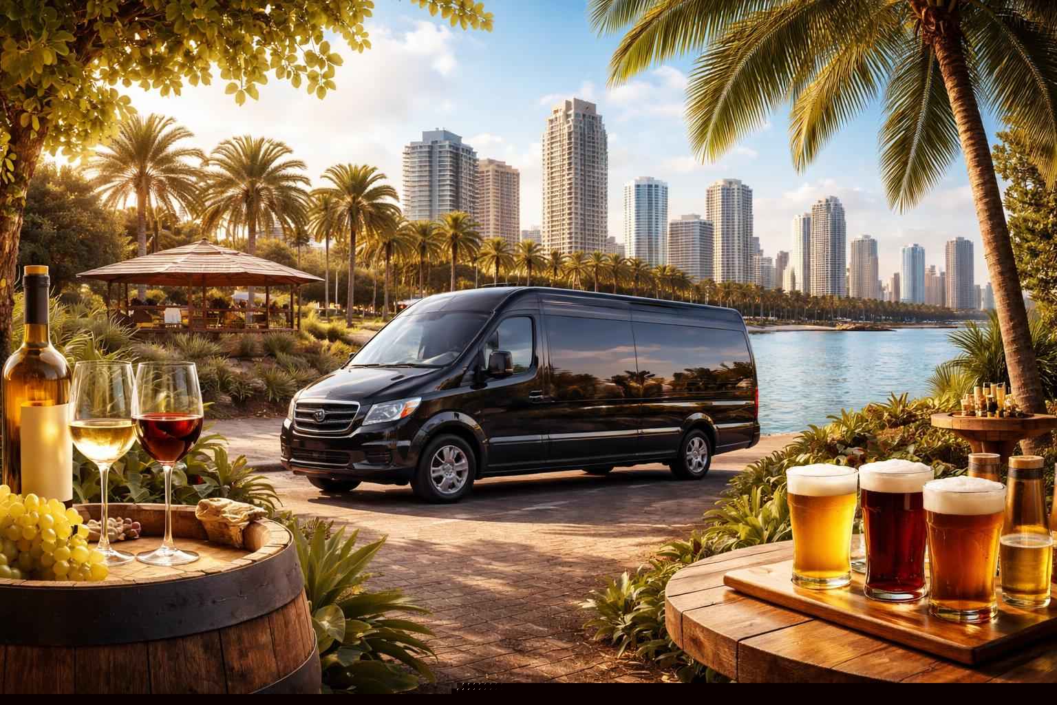 Can You Handle Multi Stop Winery Brewery And City Tours Around Miramar Florida?