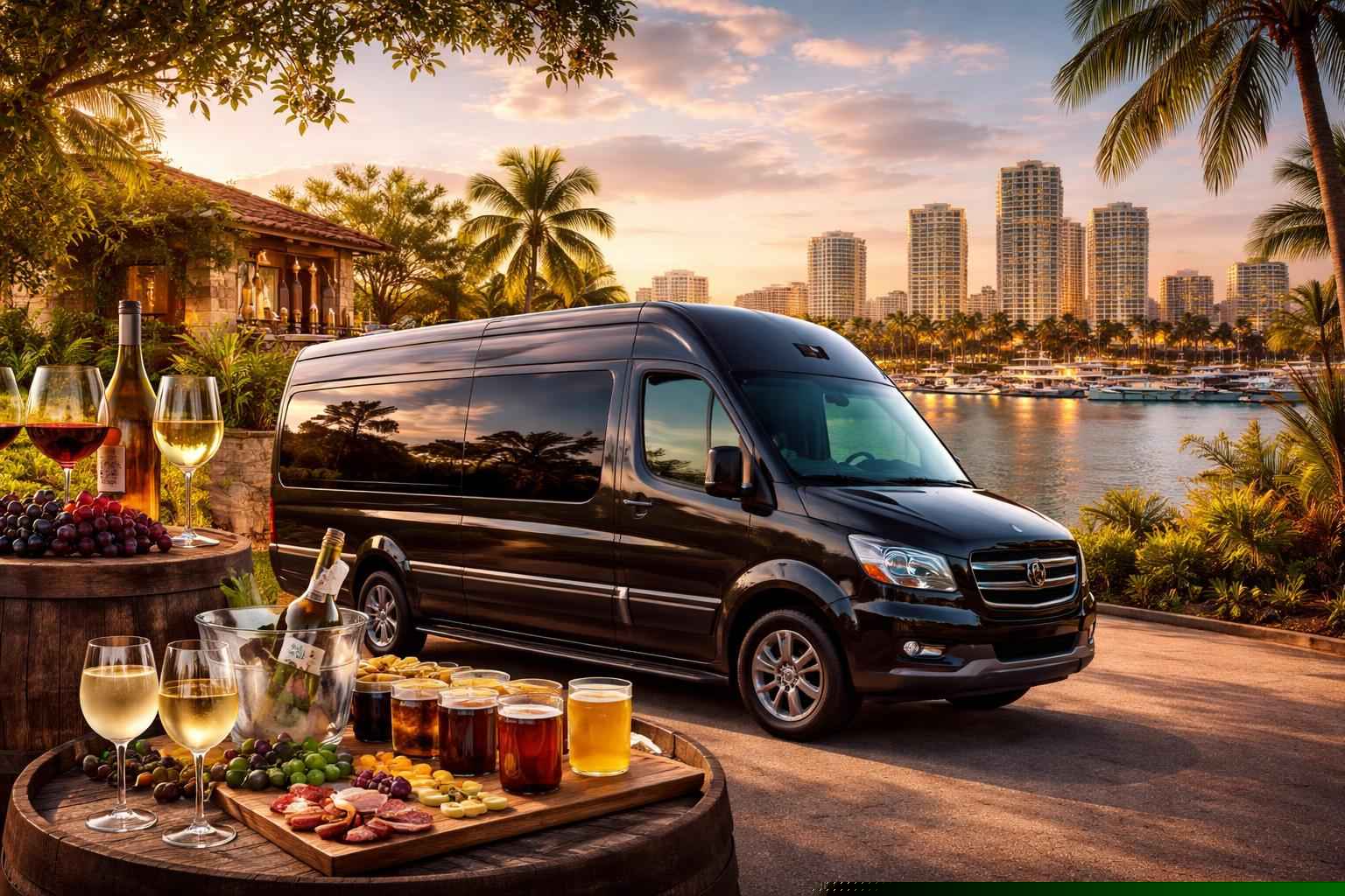 Can You Handle Multi Stop Winery Brewery And City Tours Around Miramar Florida?