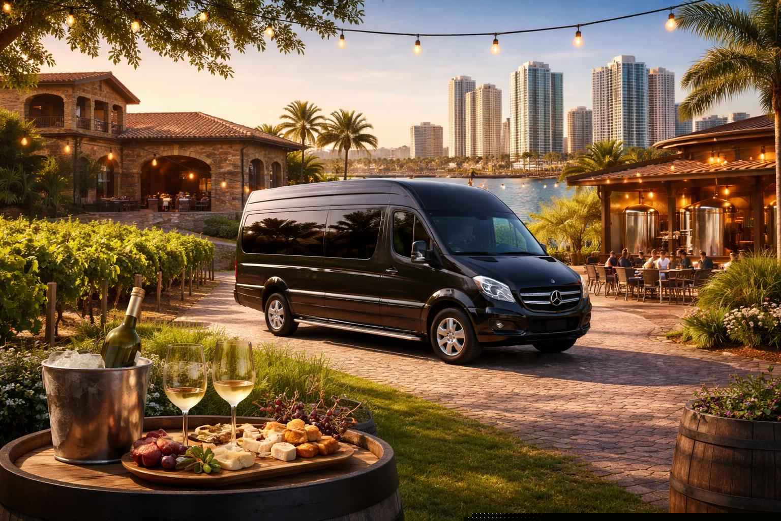 Can You Handle Multi Stop Winery Brewery And City Tours Around Miramar Florida?